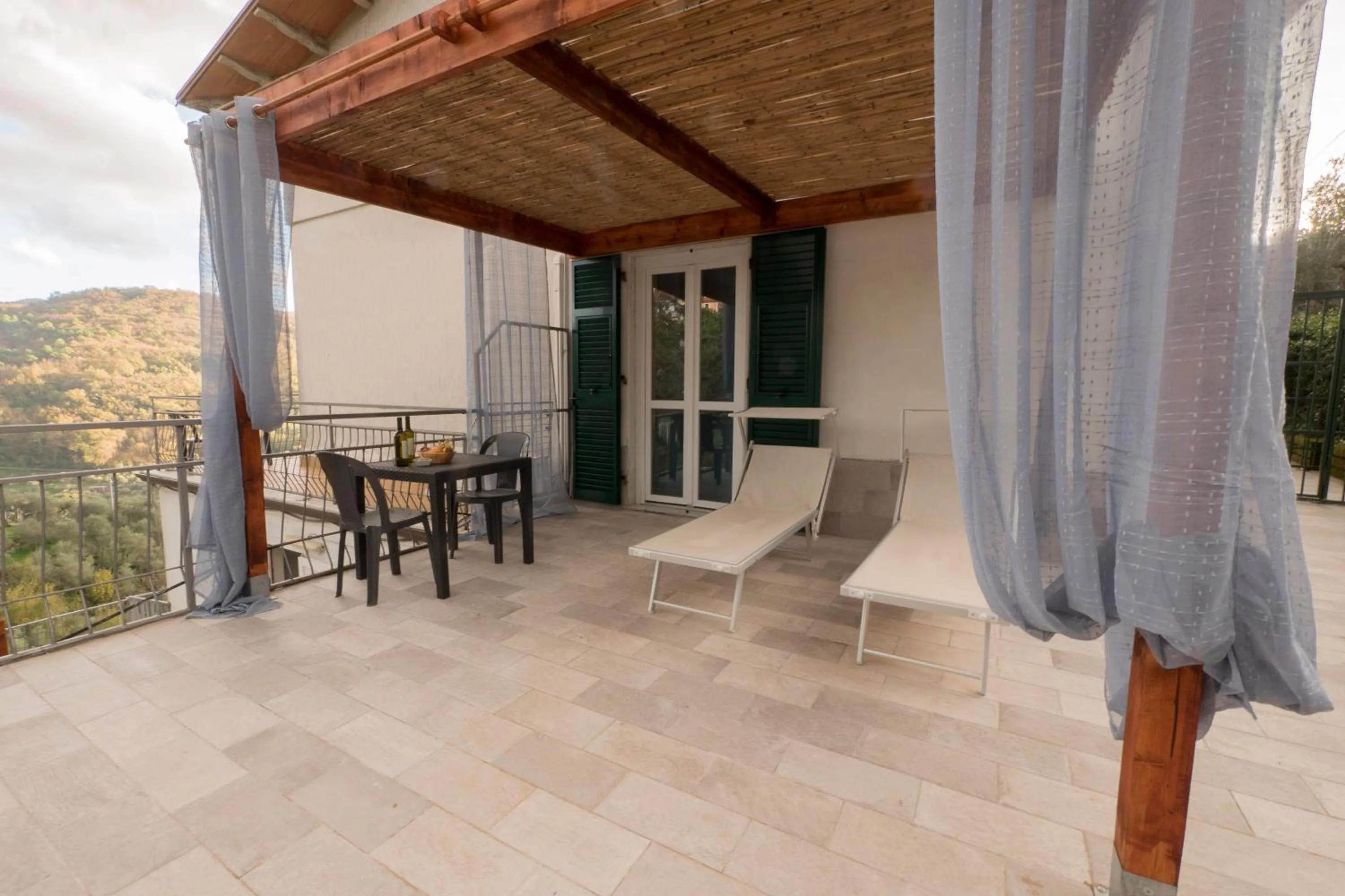 Patio in Albergo Serena