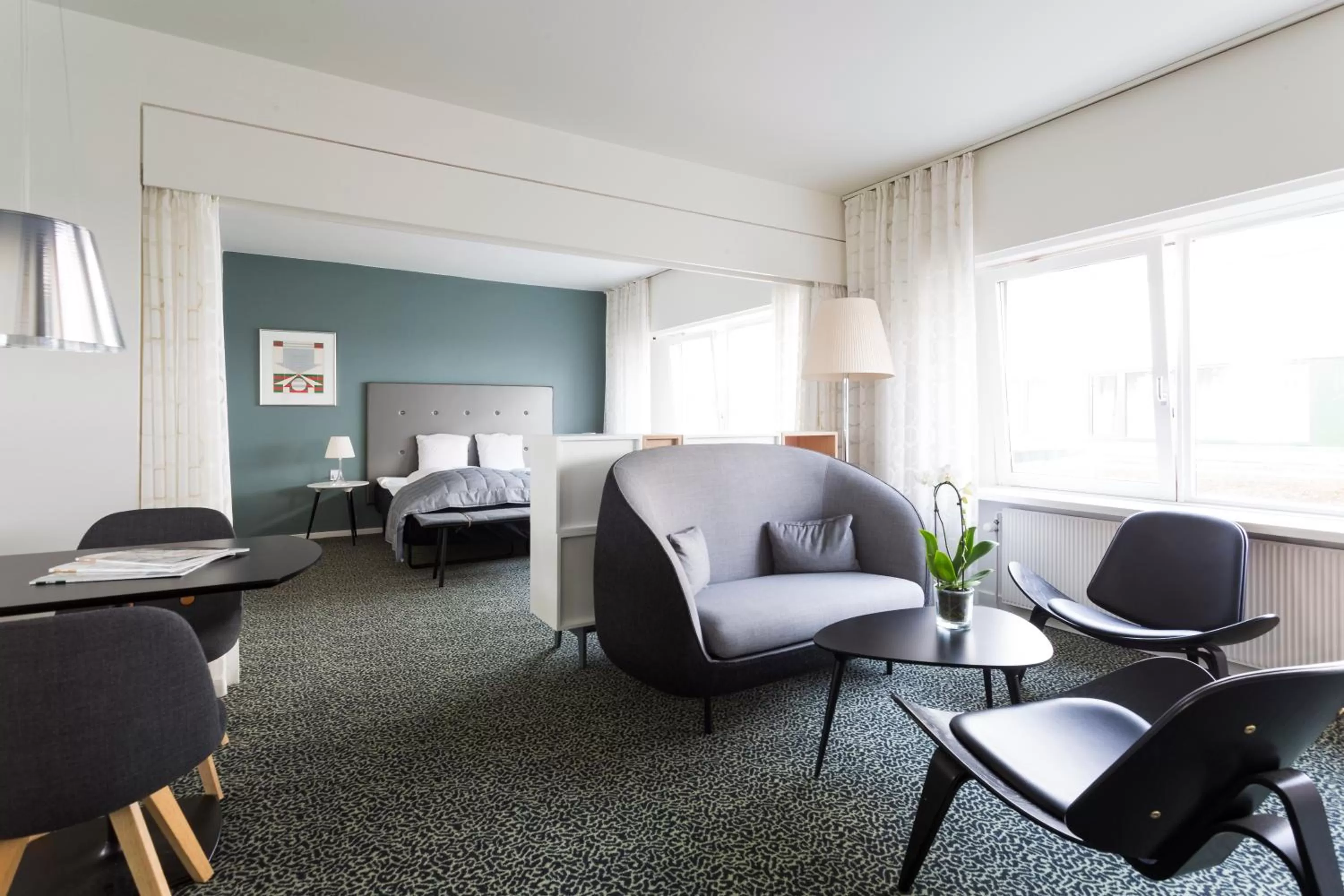 Seating area in Glostrup Park Hotel