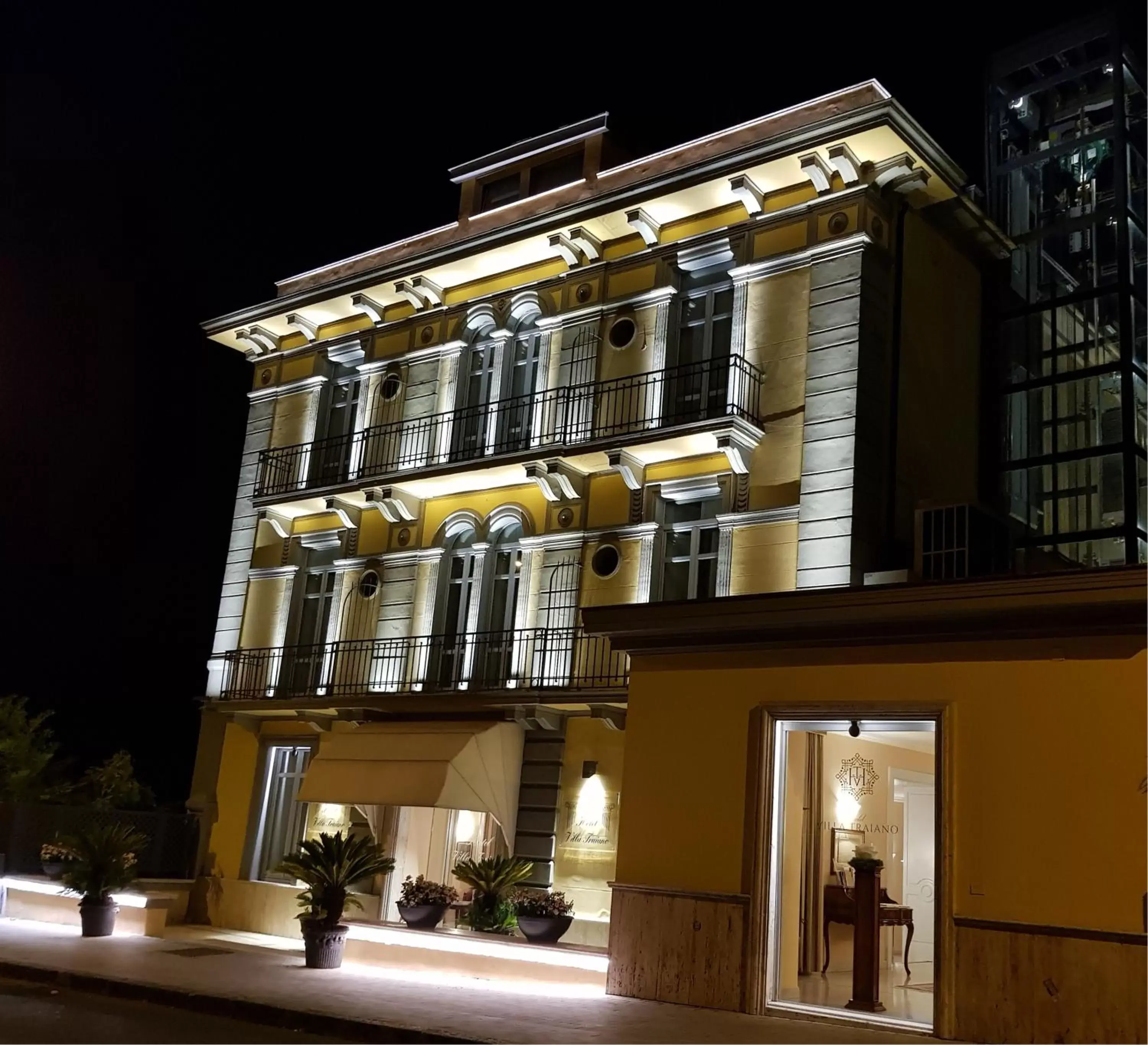 Property building in Hotel Villa Traiano Property building in Hotel Villa Traiano