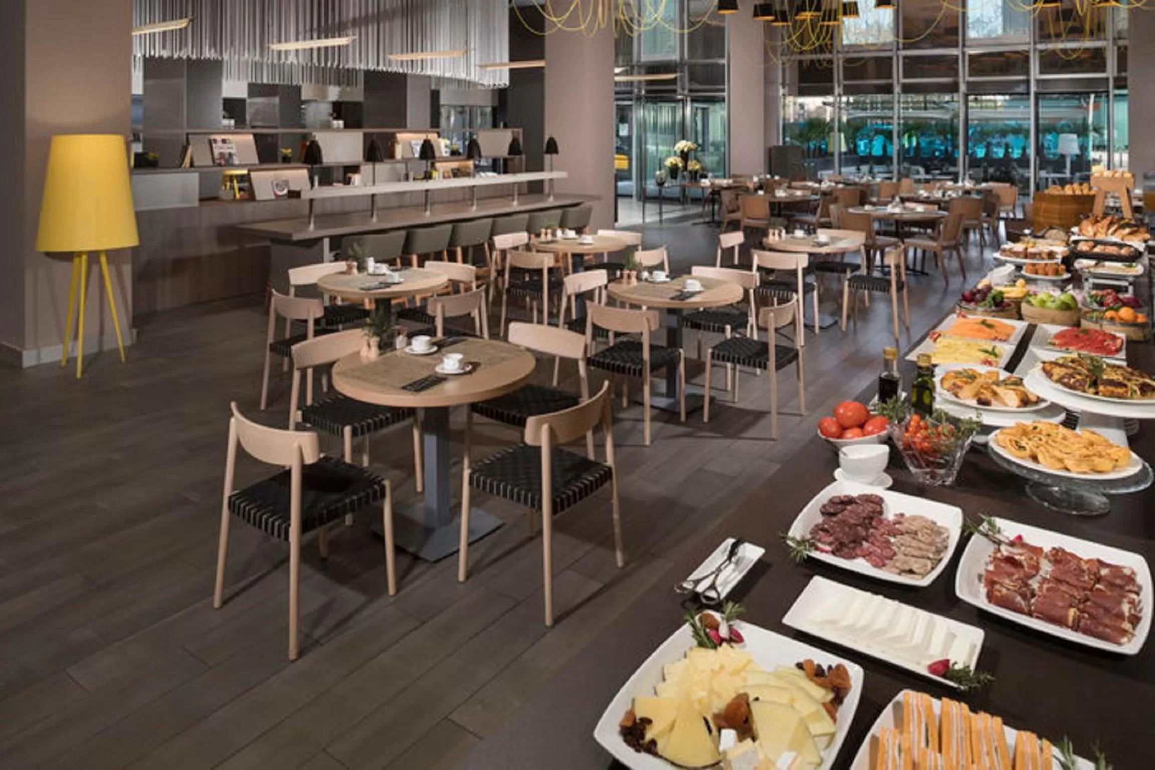 Continental breakfast in Melia Barcelona Sky 4* Sup