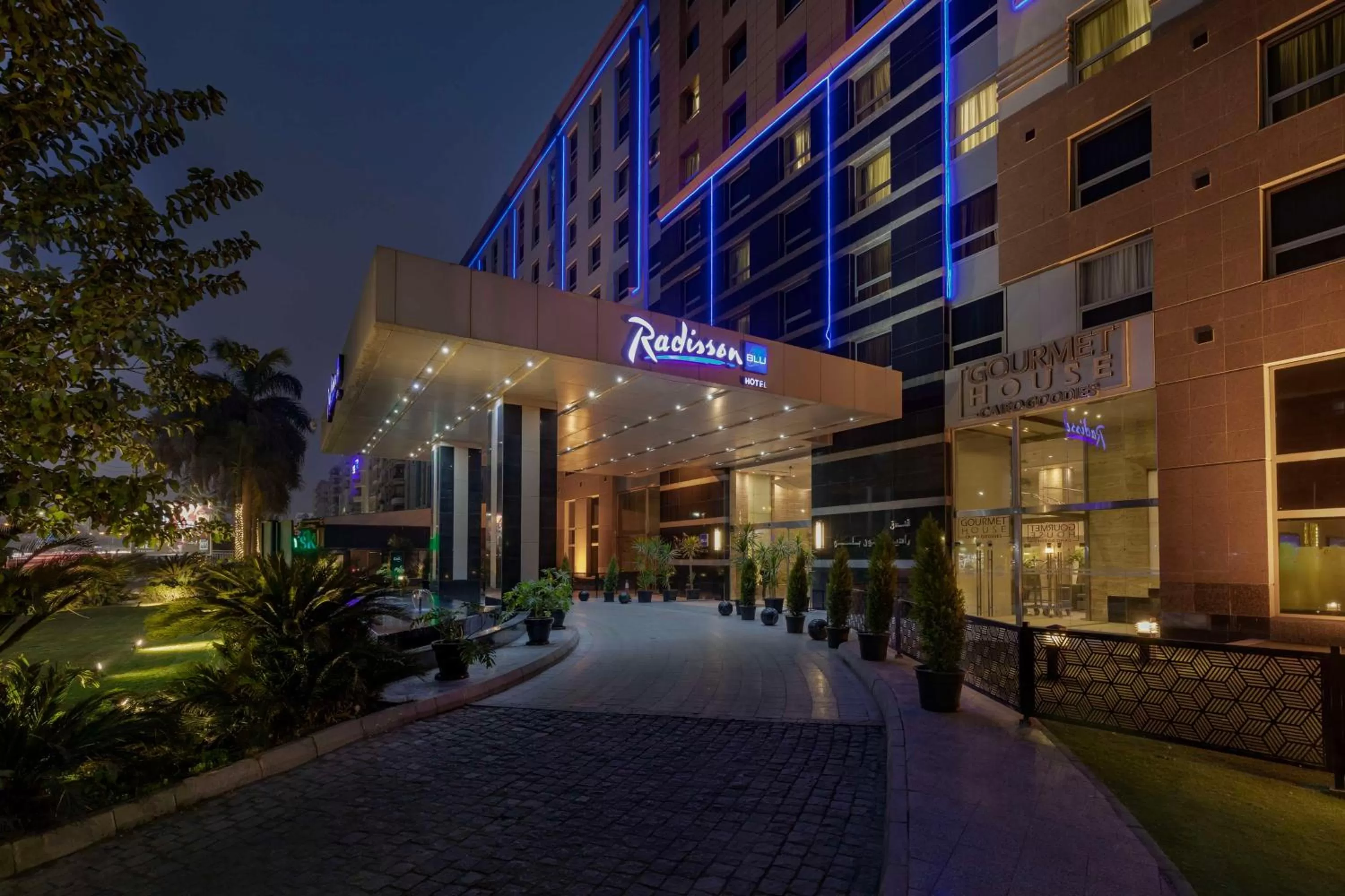 Property building in Radisson Blu Hotel, Cairo Heliopolis