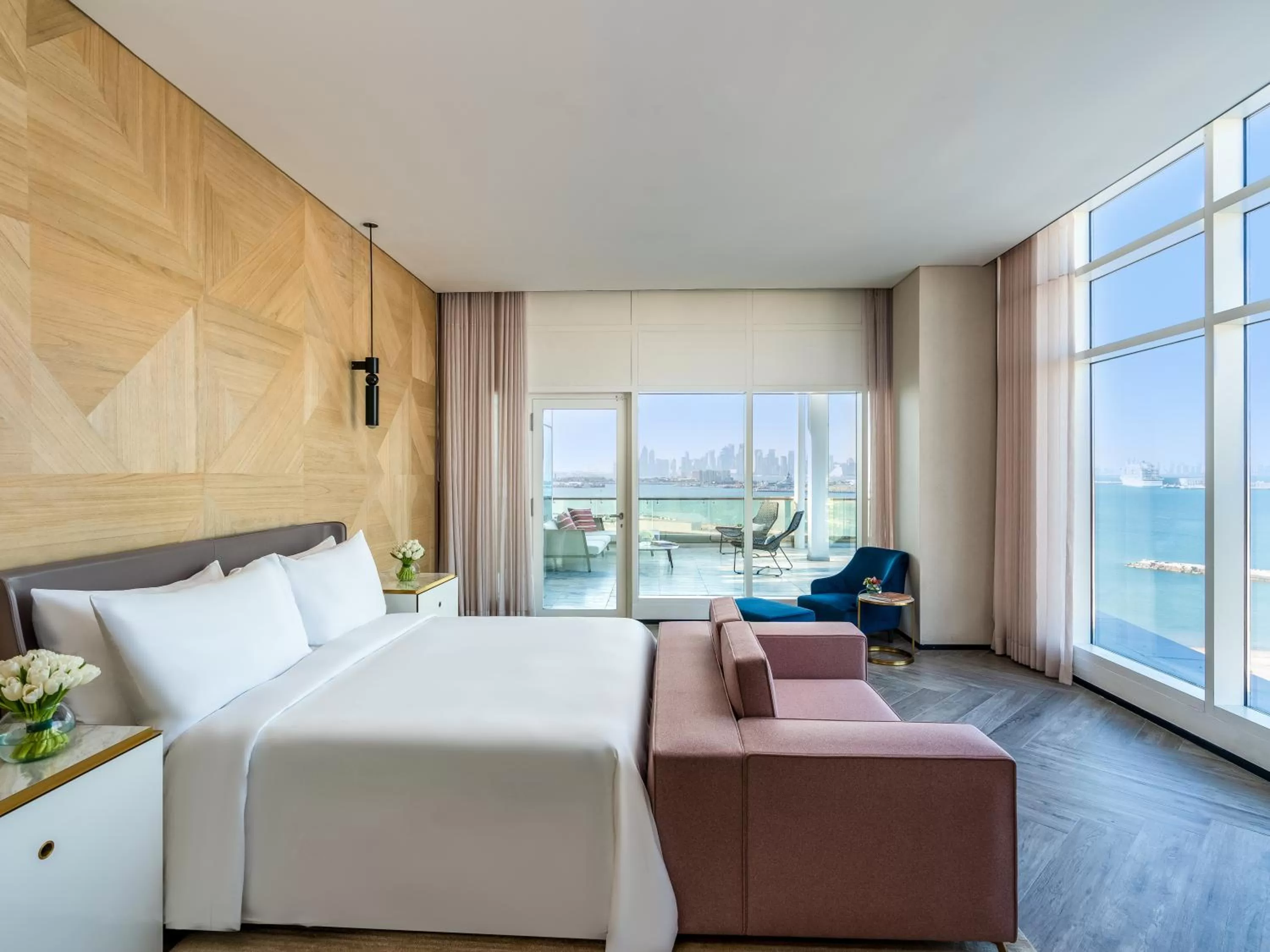 Bedroom, Bed in Rixos Gulf Hotel Doha