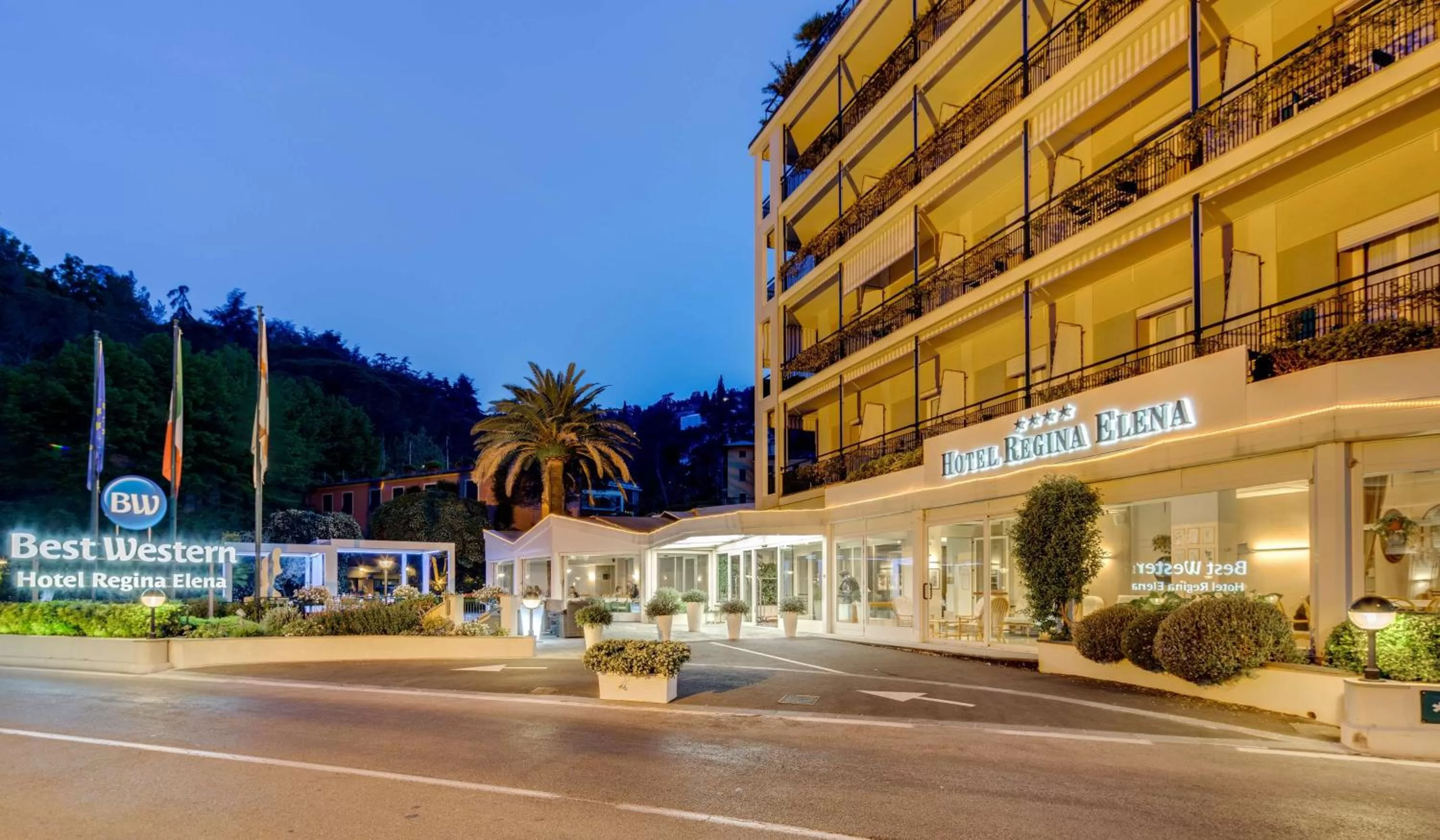 Property building in Best Western Regina Elena
