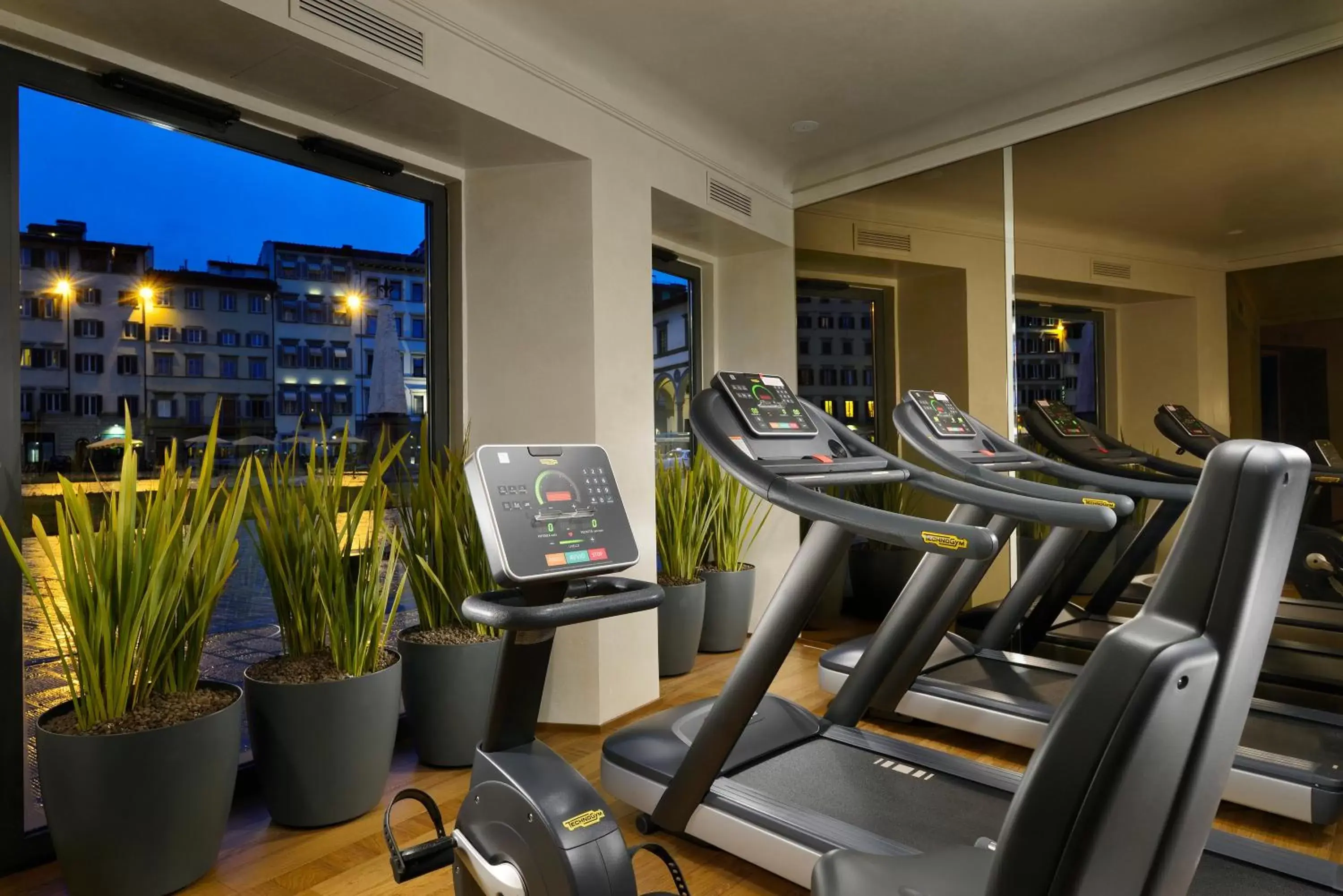 Fitness centre/facilities in Grand Hotel Minerva Fitness centre/facilities in Grand Hotel Minerva