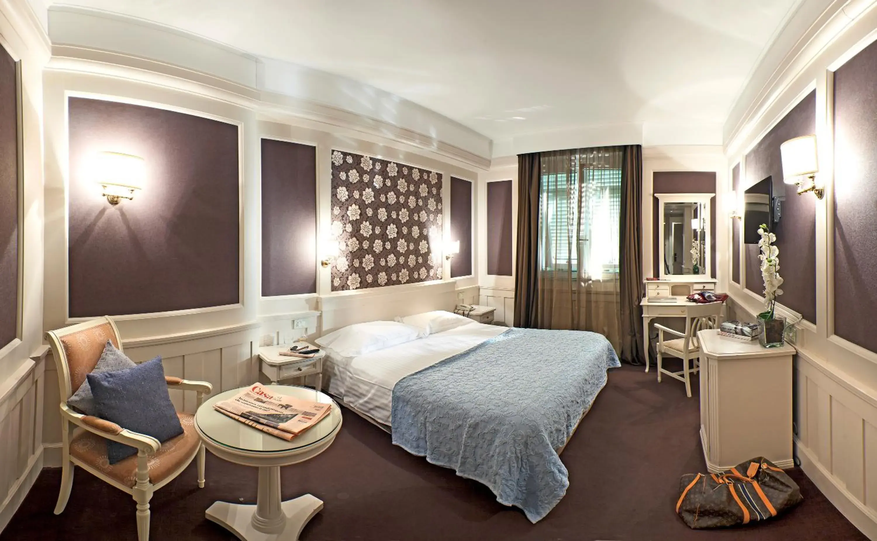 Bedroom, Bed in Europa Hotel Design Spa 1877 Bedroom, Bed in Europa Hotel Design Spa 1877