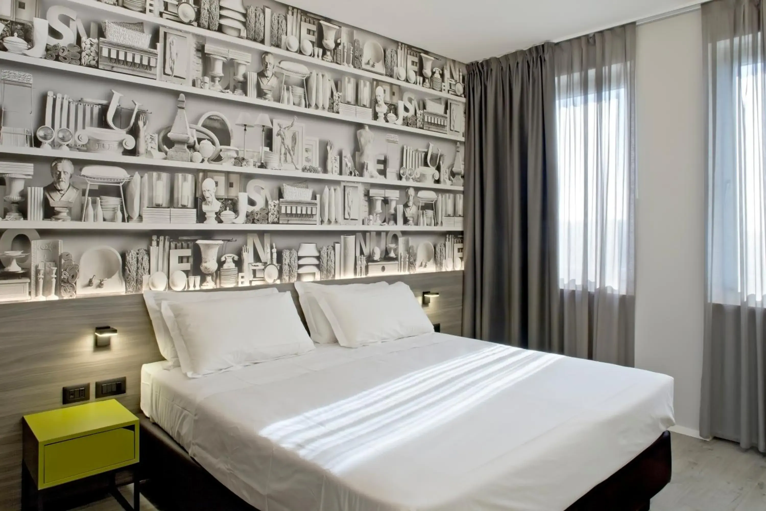 Bed in Hotel Friuli Bed in Hotel Friuli