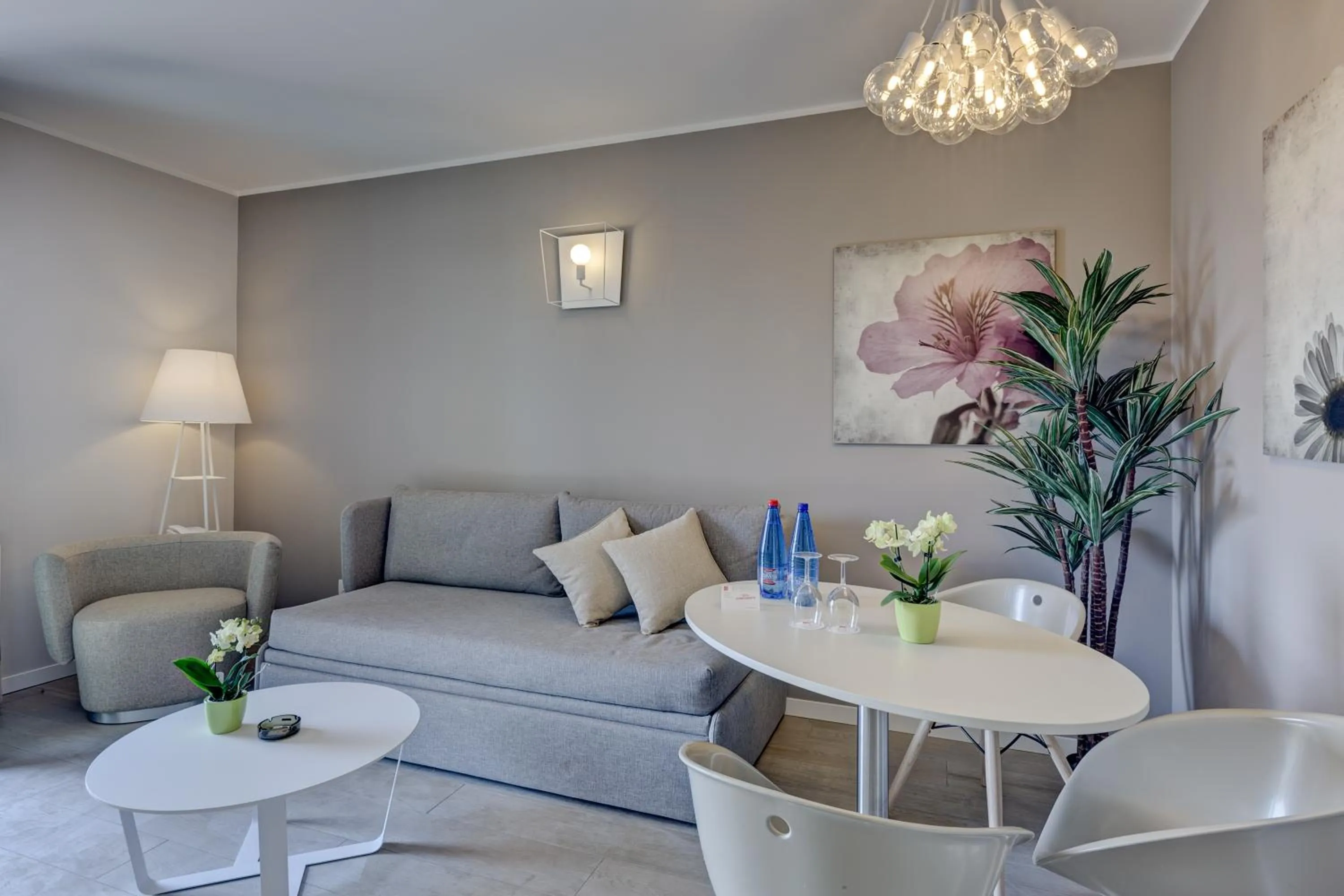 Living room in Parc Hotel Germano Suites & Apartments