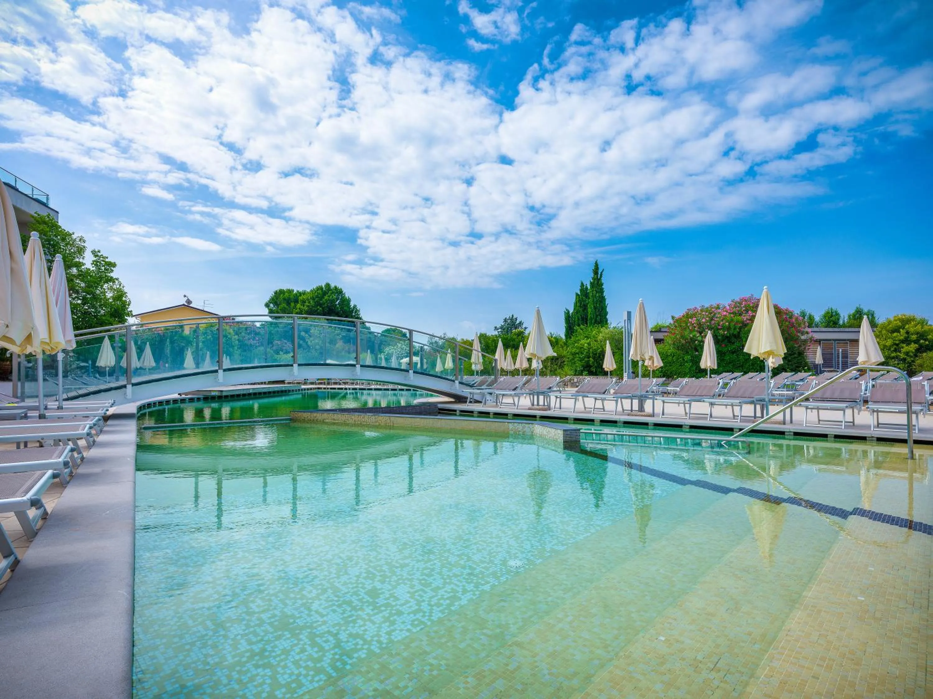 Swimming pool in Parc Hotel Germano Suites & Apartments