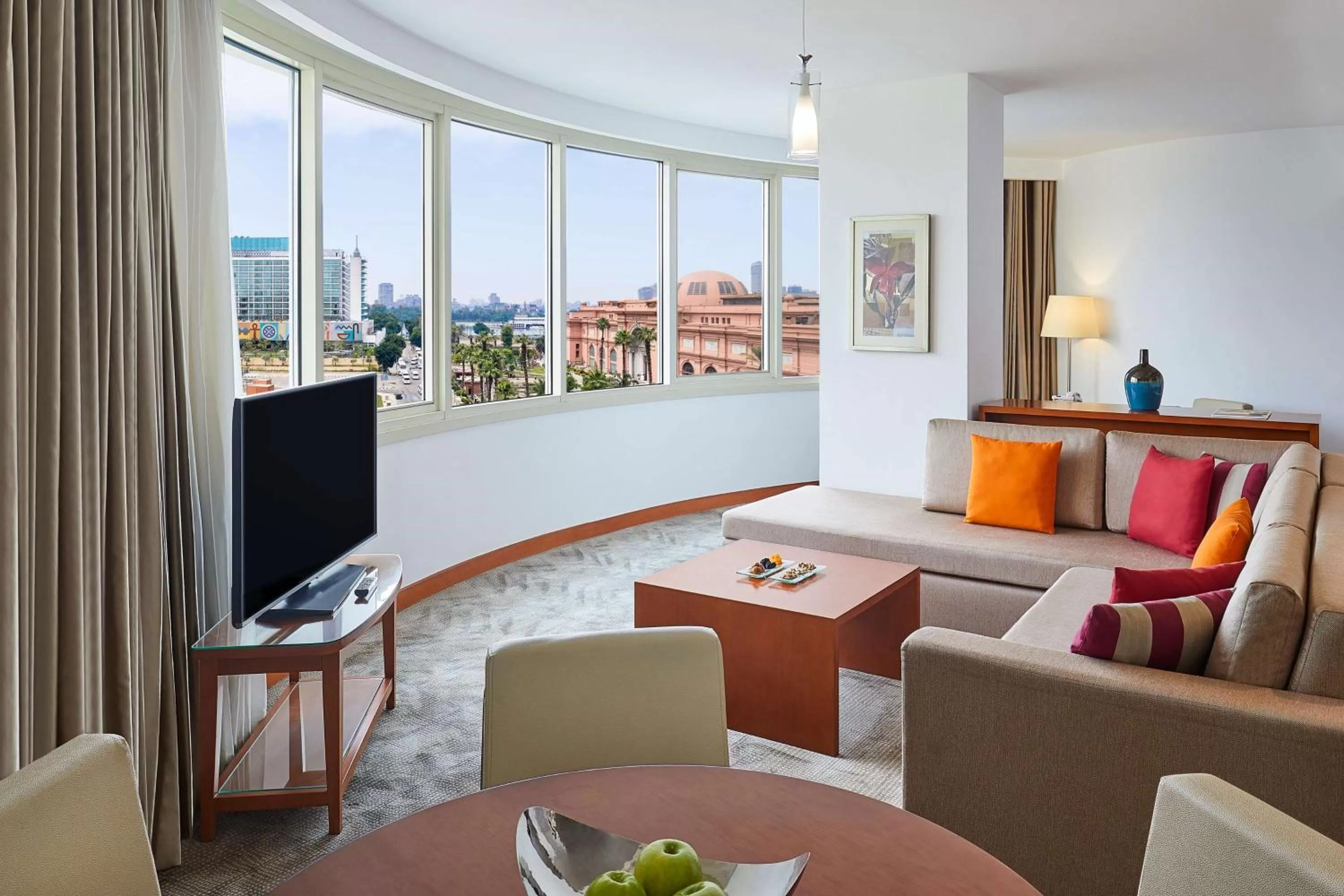 Living room in Steigenberger Hotel El Tahrir Cairo