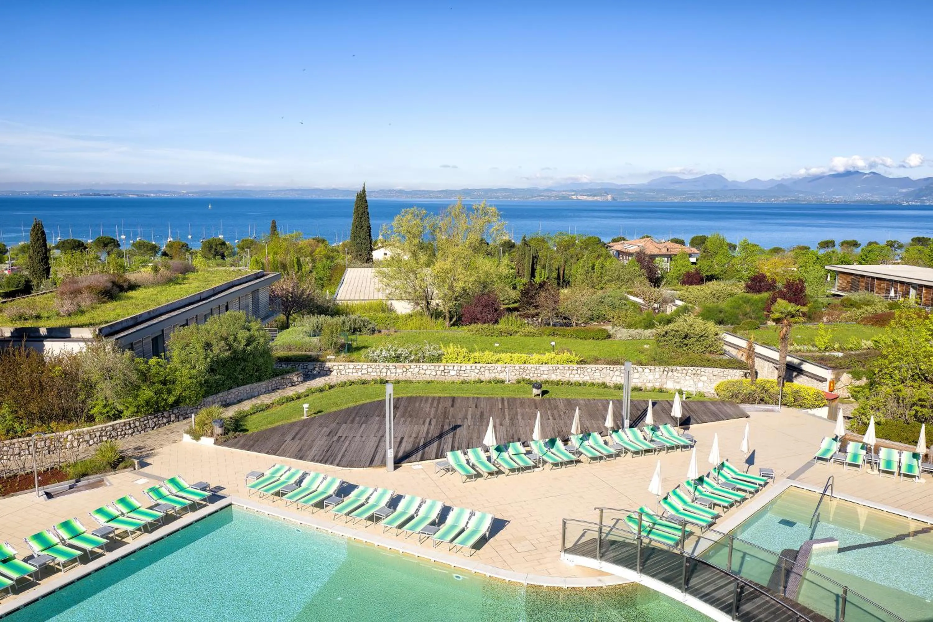 Bird's eye view in Parc Hotel Germano Suites & Apartments