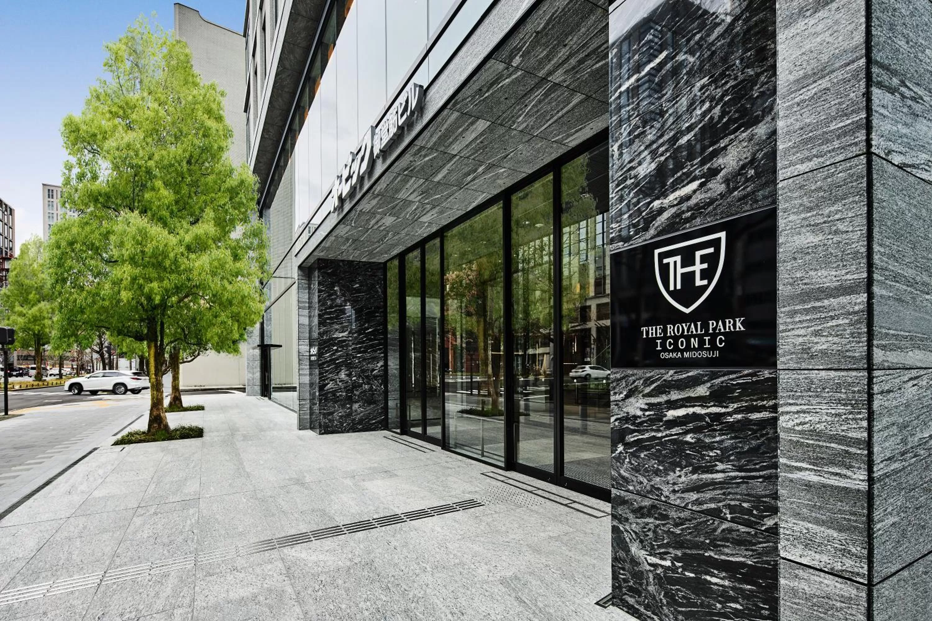 Facade/entrance in The Royal Park Hotel Iconic Osaka Midosuji