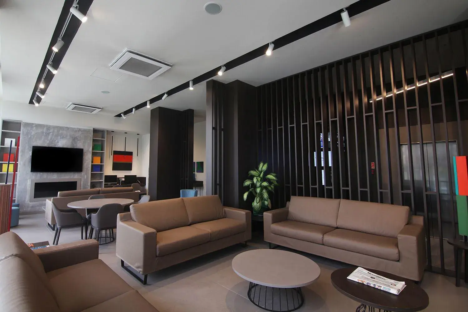 Lobby or reception in Hotel Santin Lobby or reception in Hotel Santin