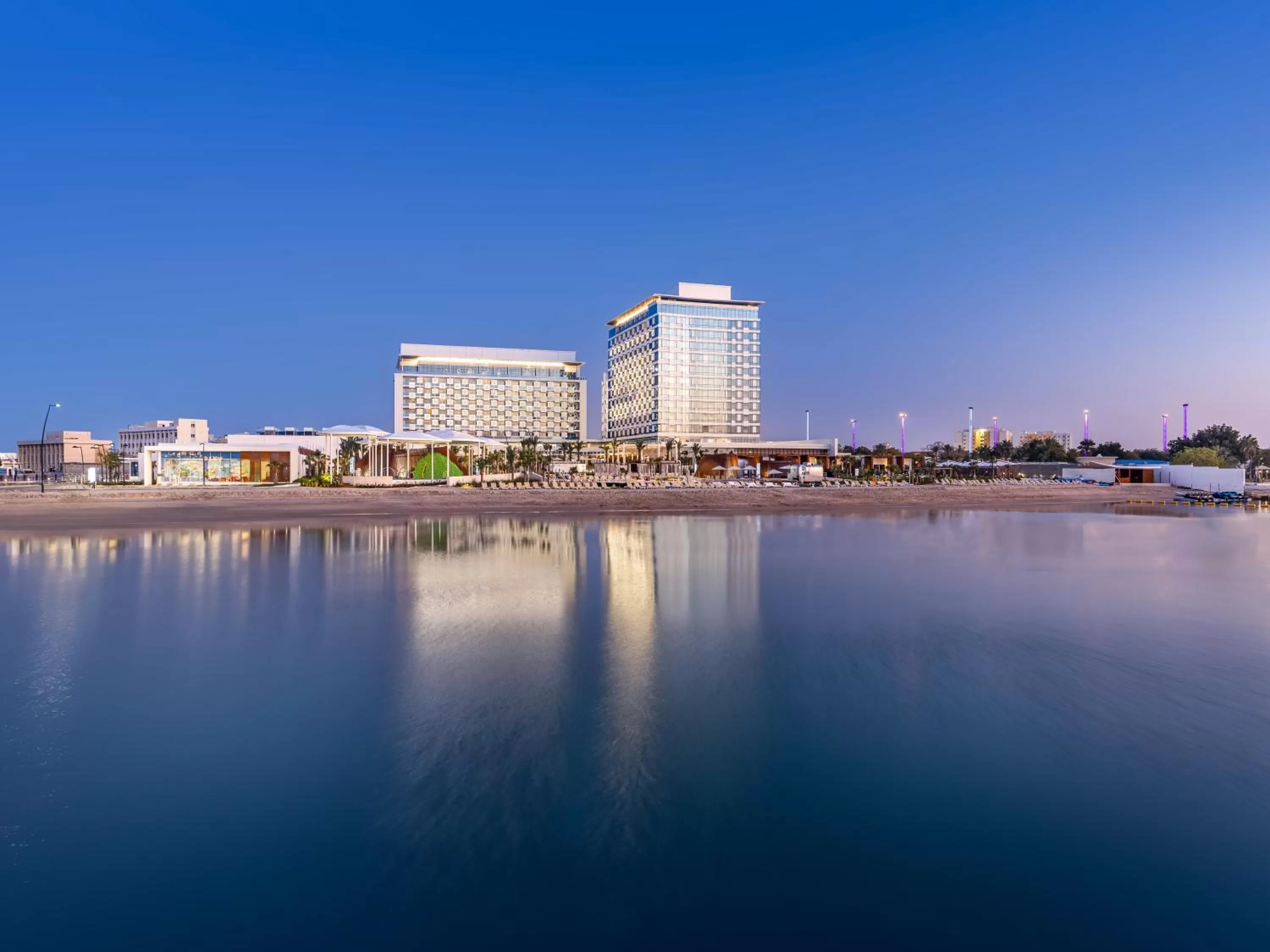 Property building in Rixos Gulf Hotel Doha