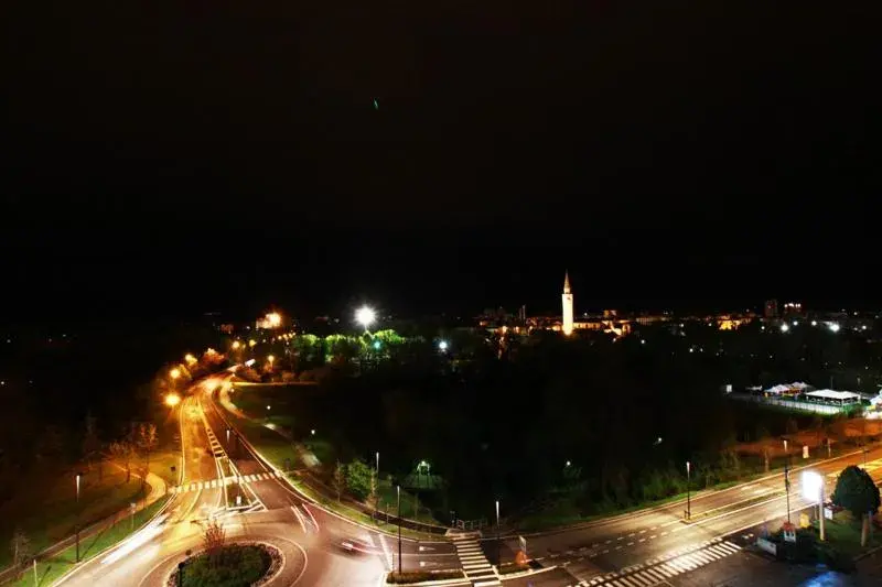City view in Hotel Santin City view in Hotel Santin
