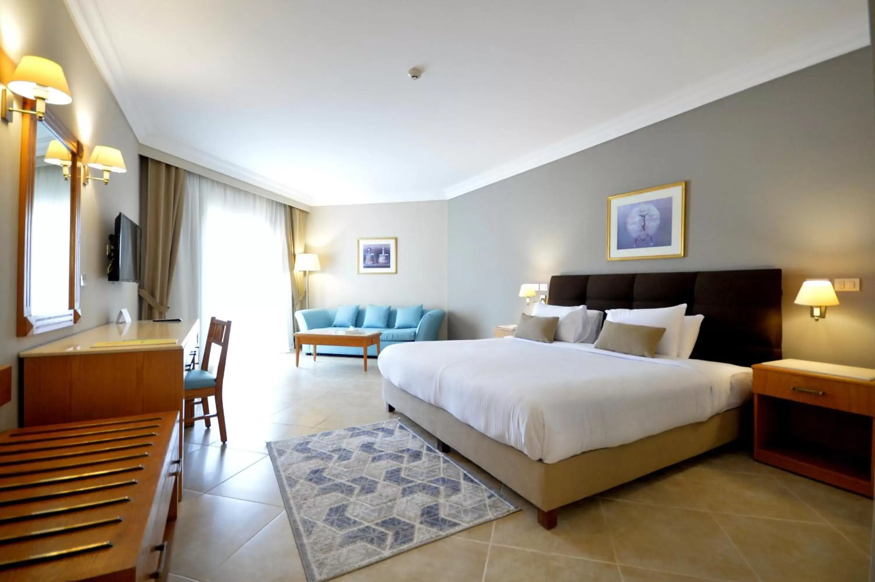 Shower, Bed in Aurora Oriental Resort Sharm El Sheikh Shower, Bed in Aurora Oriental Resort Sharm El Sheikh