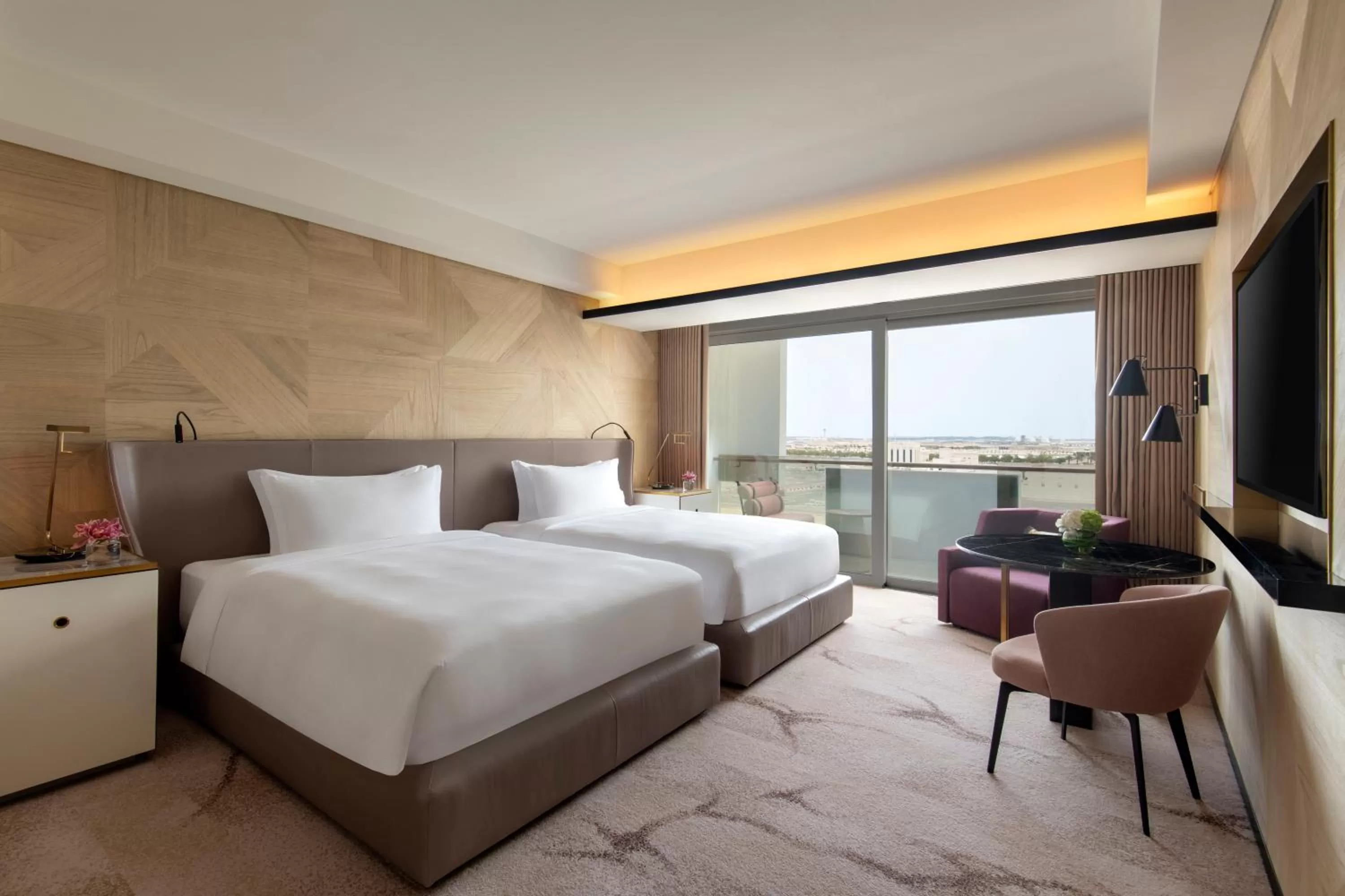 TV and multimedia, Bed in Rixos Gulf Hotel Doha