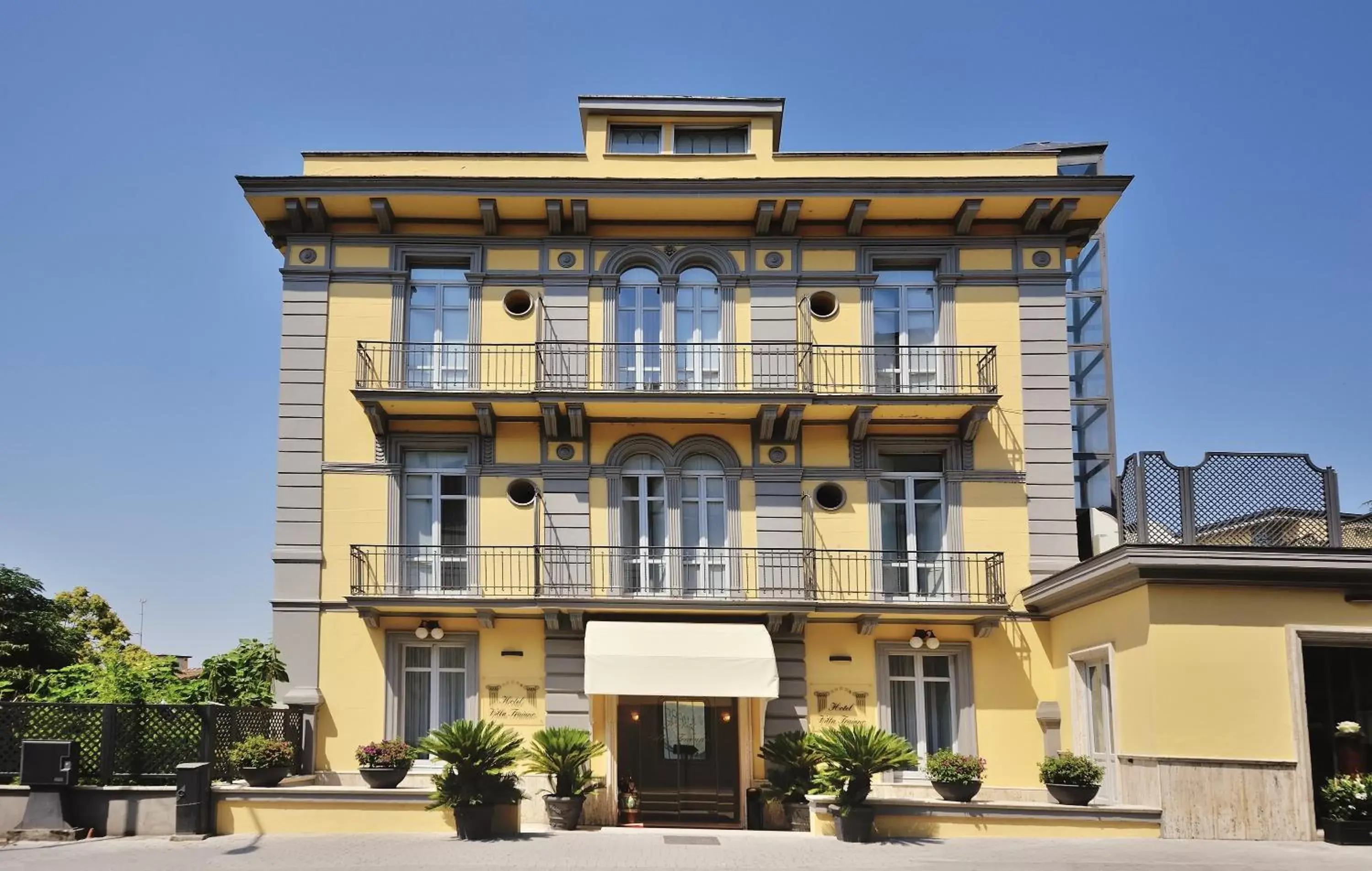 Property building in Hotel Villa Traiano Property building in Hotel Villa Traiano