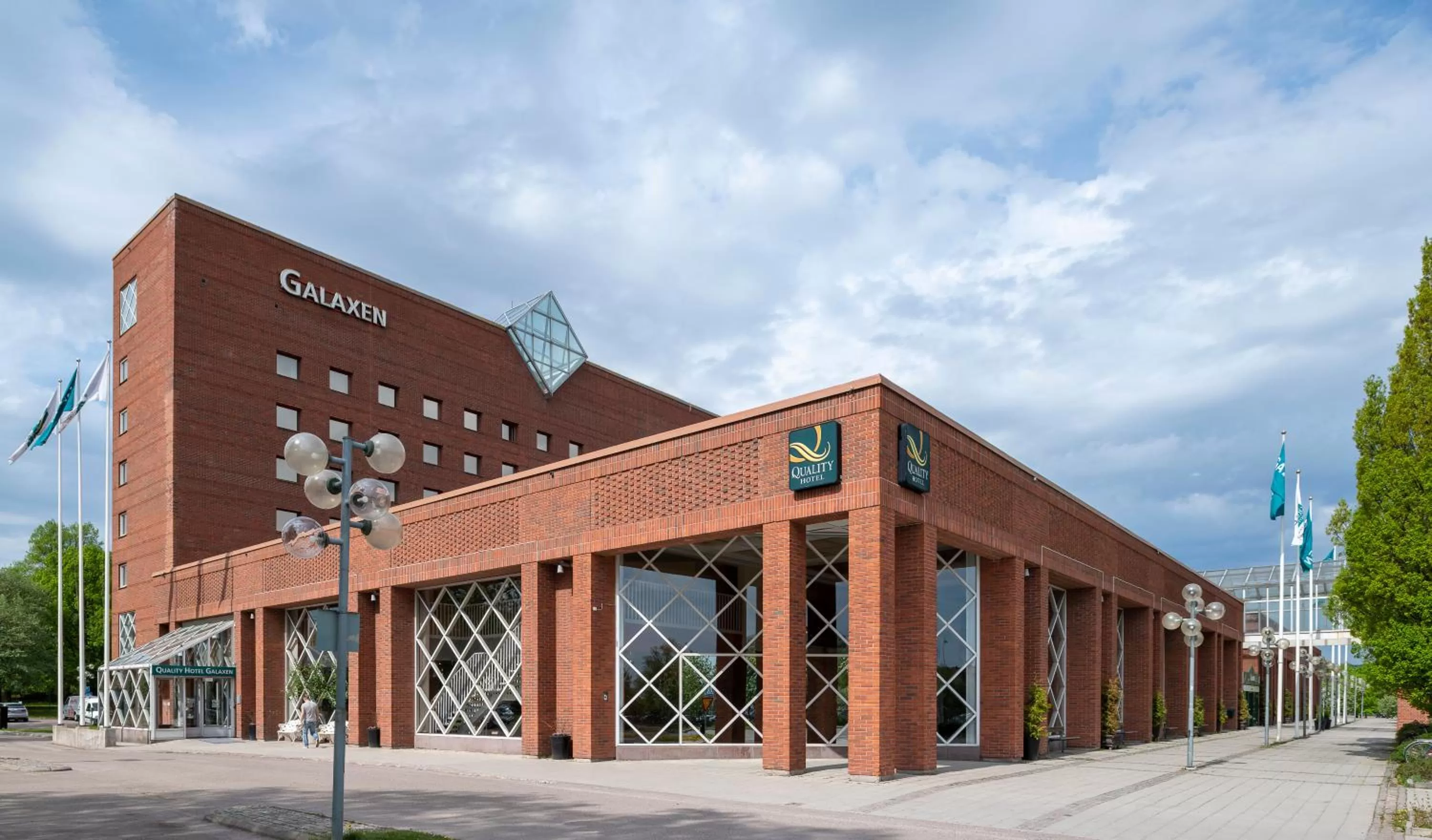 Property building in Quality Hotel Galaxen