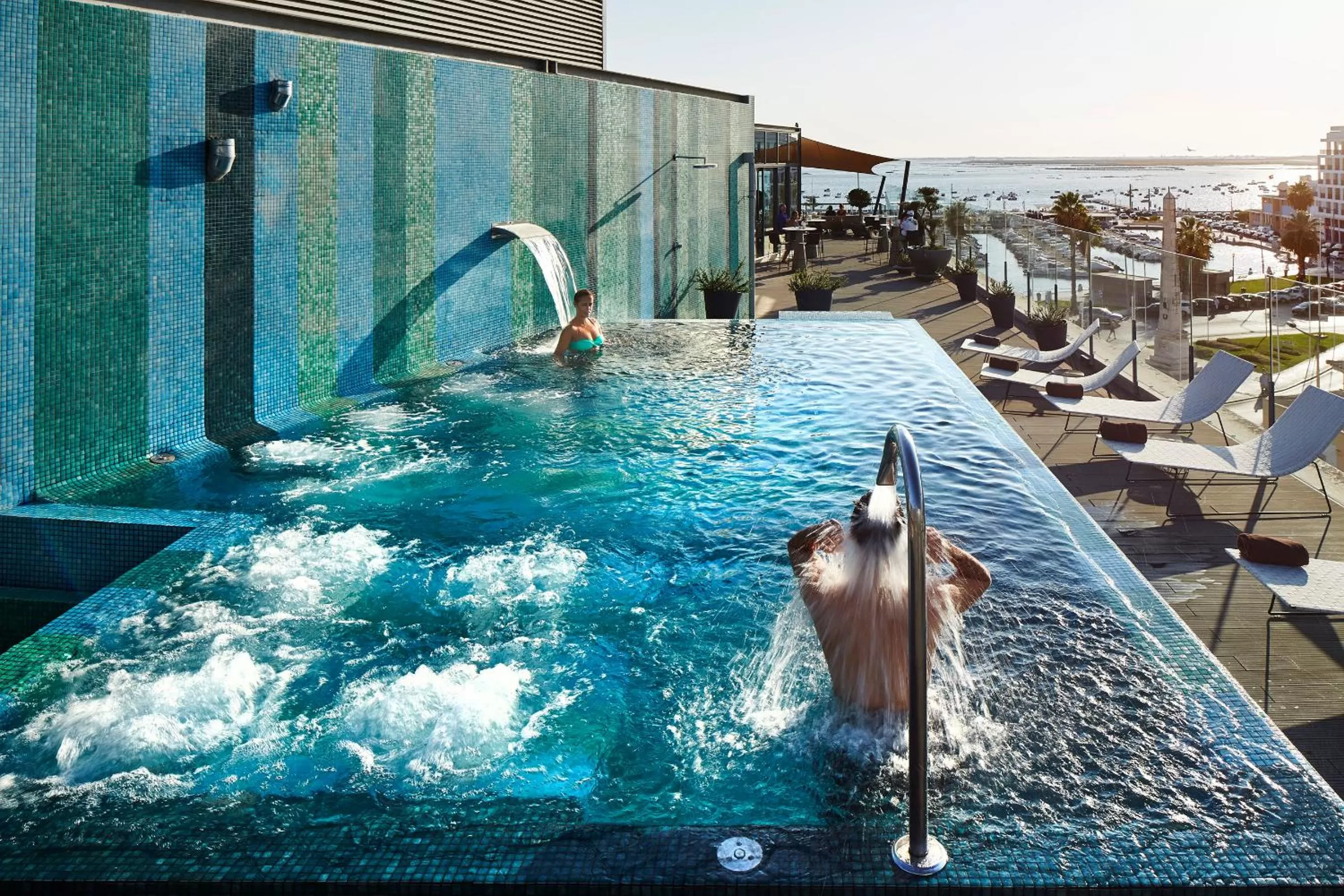 Swimming pool in Occidental Faro