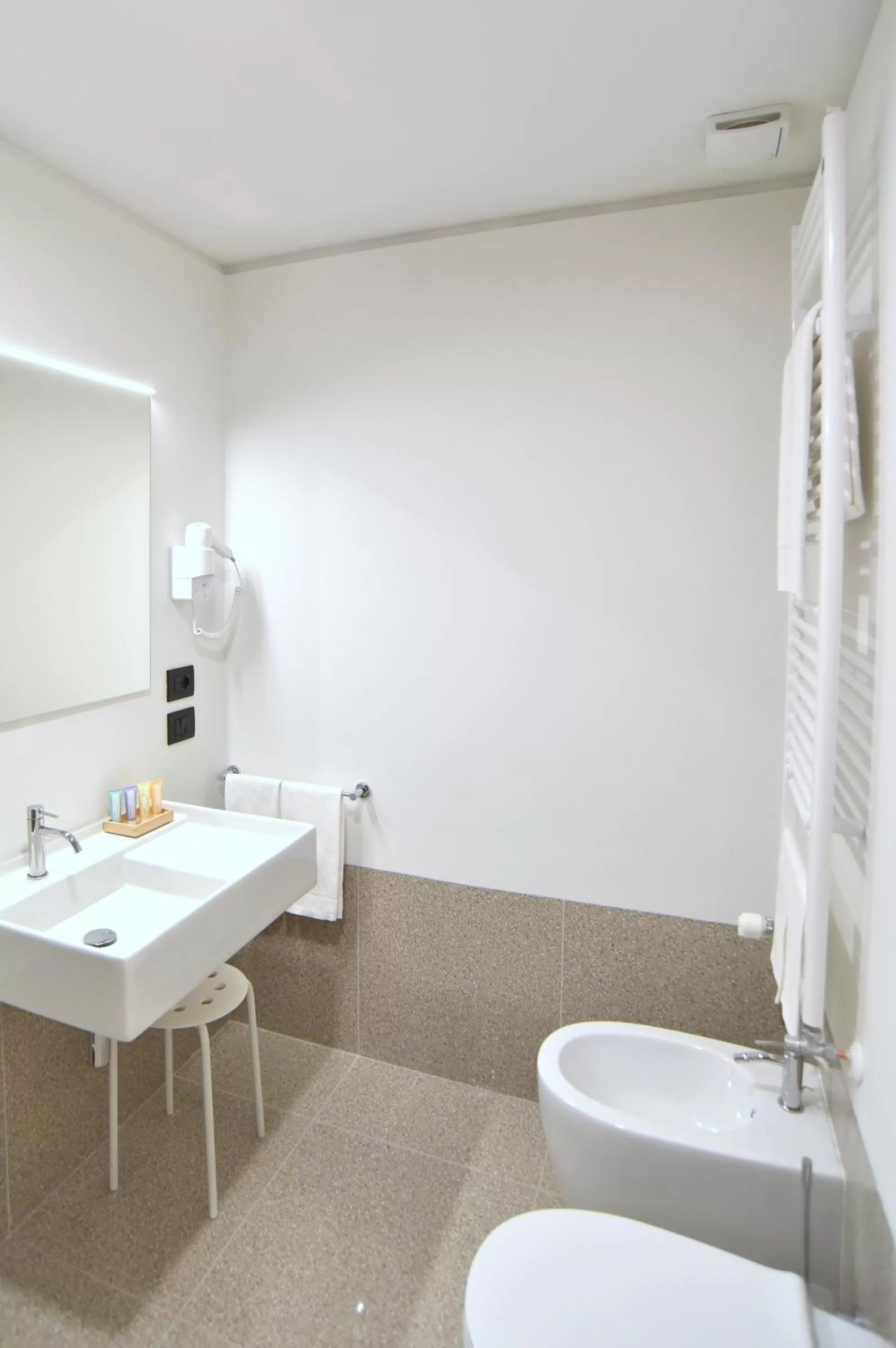 Toilet in Hotel Casa Del Pellegrino