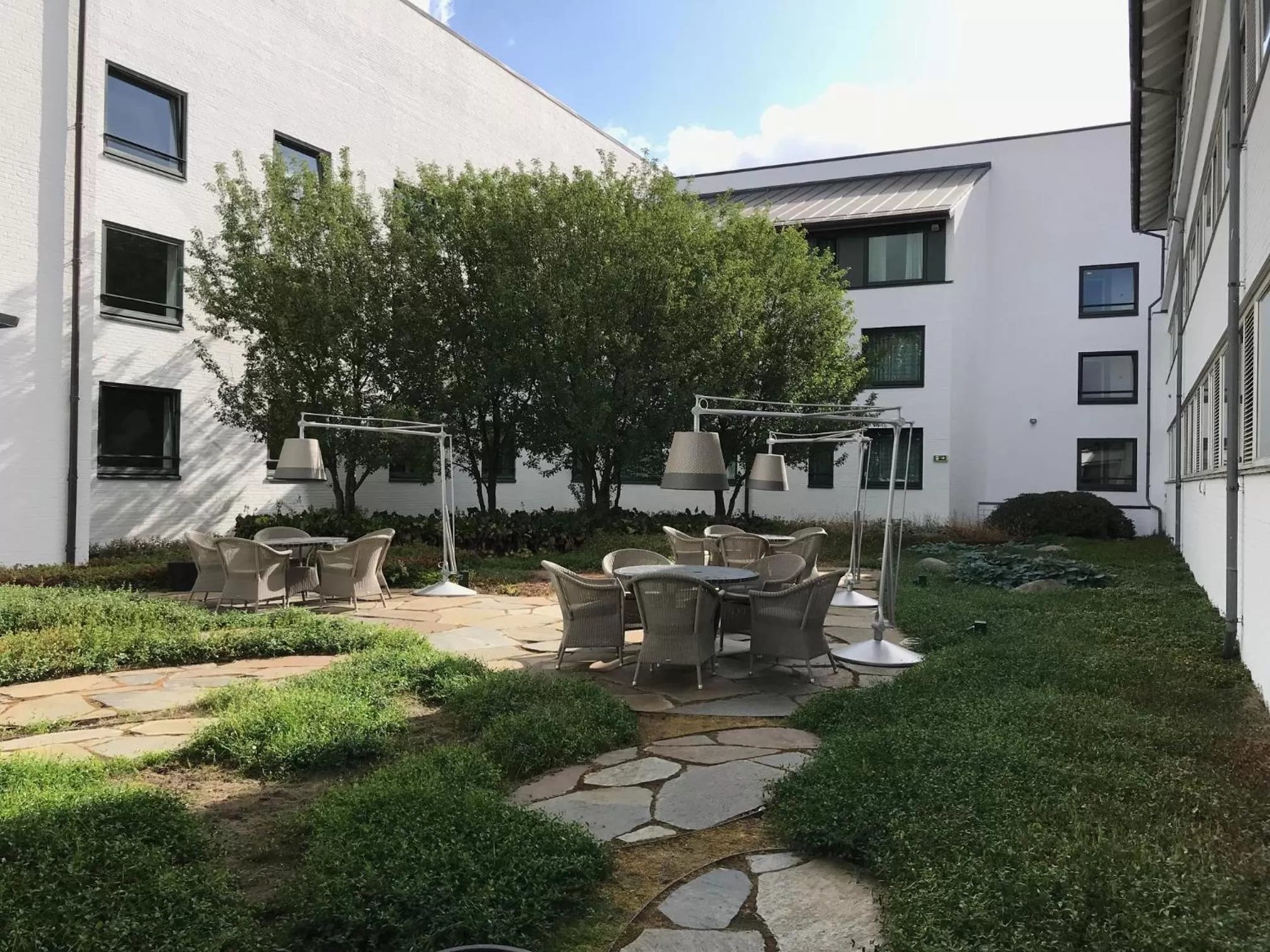 Garden in Glostrup Park Hotel
