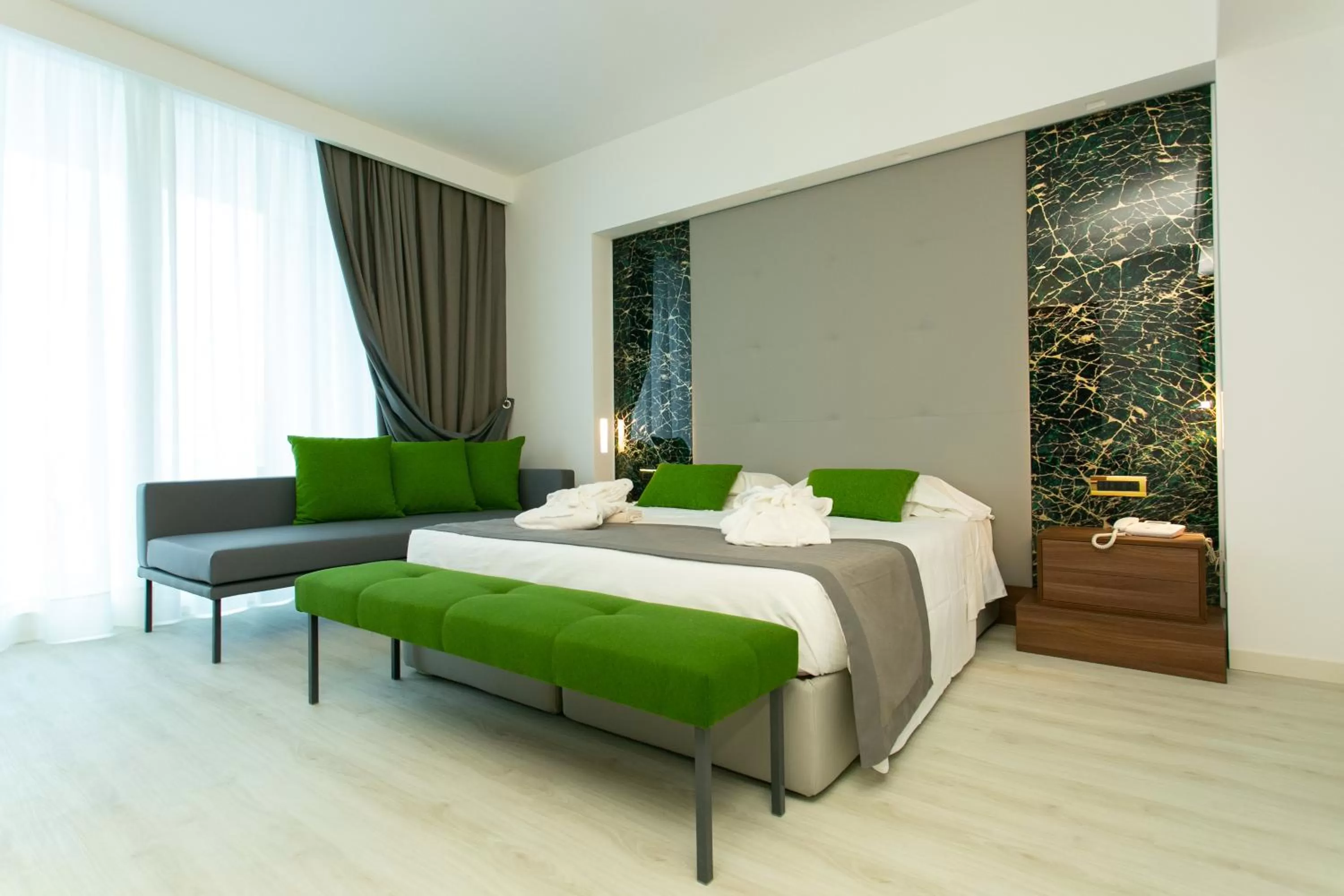 Photo of the whole room, Bed in Hotel Terme Venezia