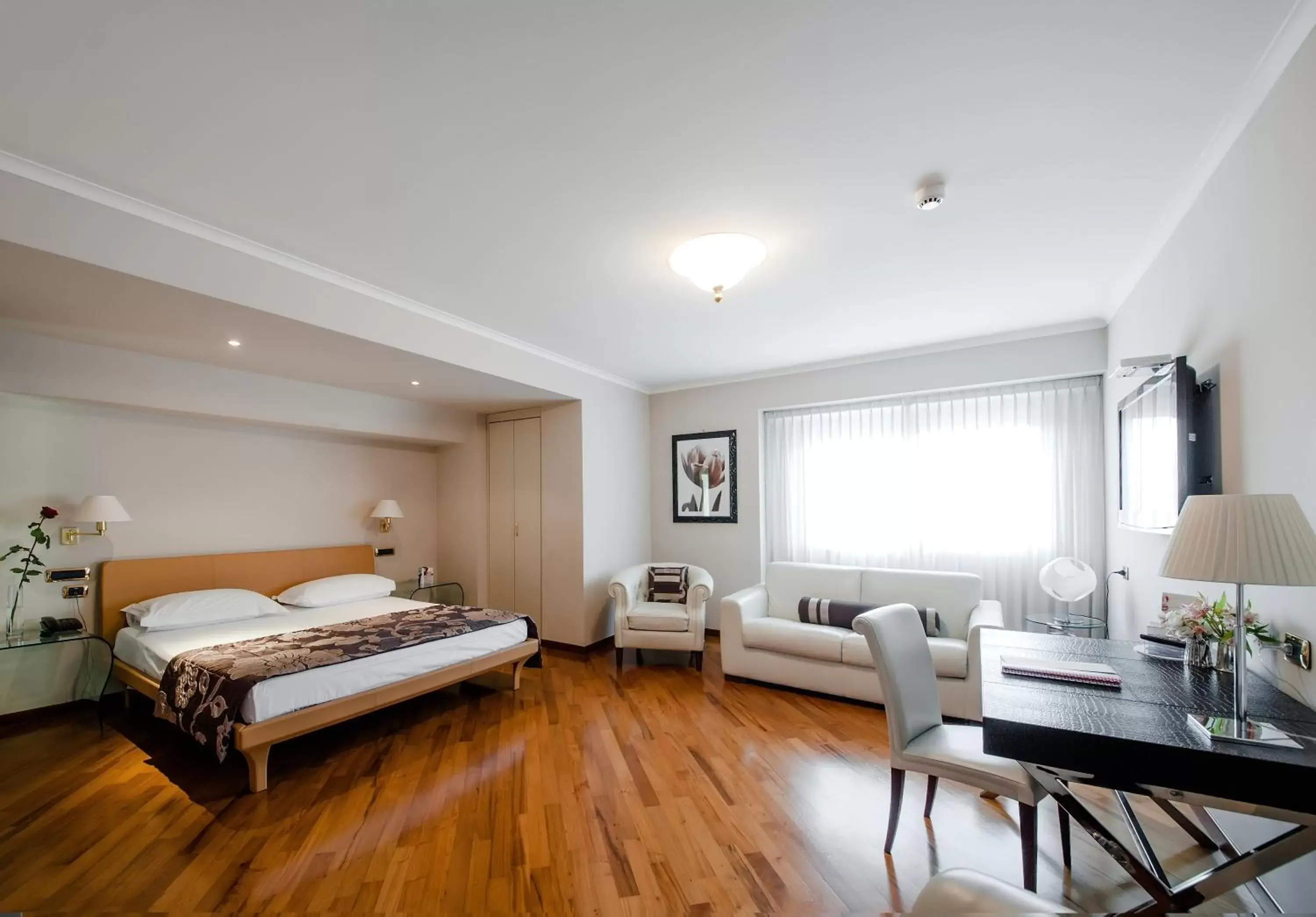 Photo of the whole room, Bed in Hotel Villa Traiano Photo of the whole room, Bed in Hotel Villa Traiano
