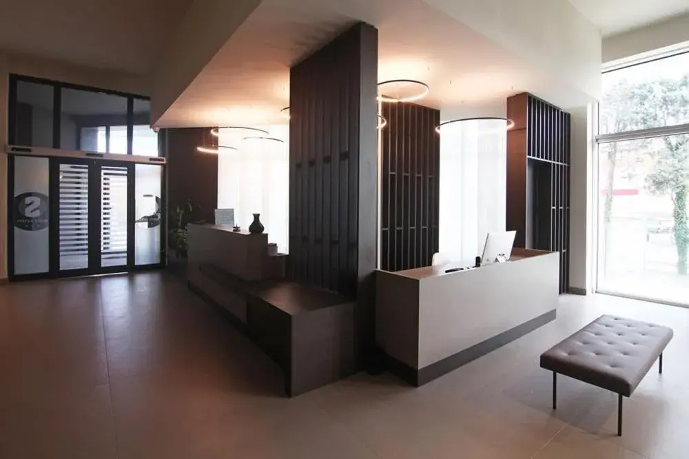 Lobby or reception in Hotel Santin Lobby or reception in Hotel Santin