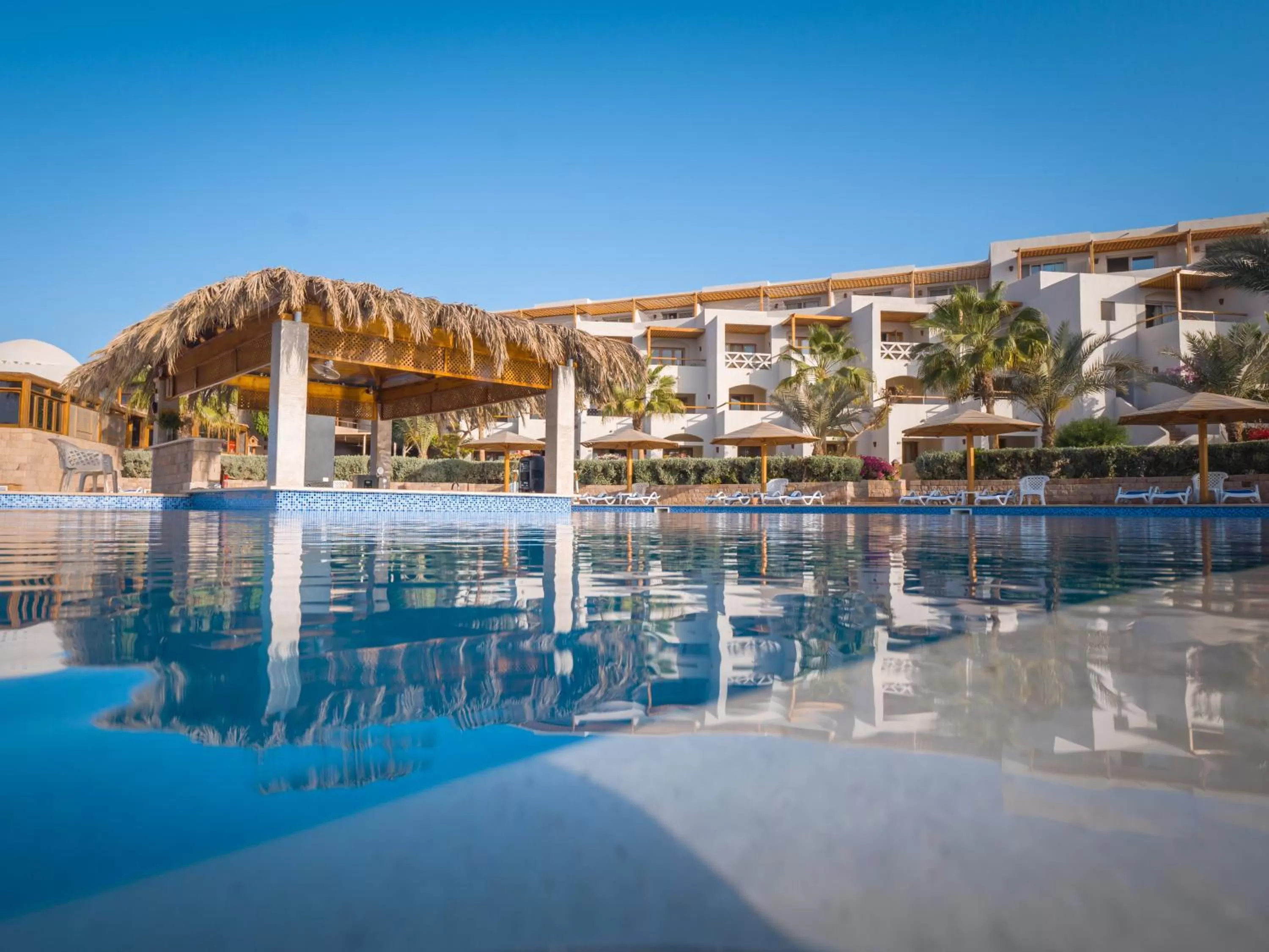 Swimming pool in Fort Arabesque Resort, Spa & Villas