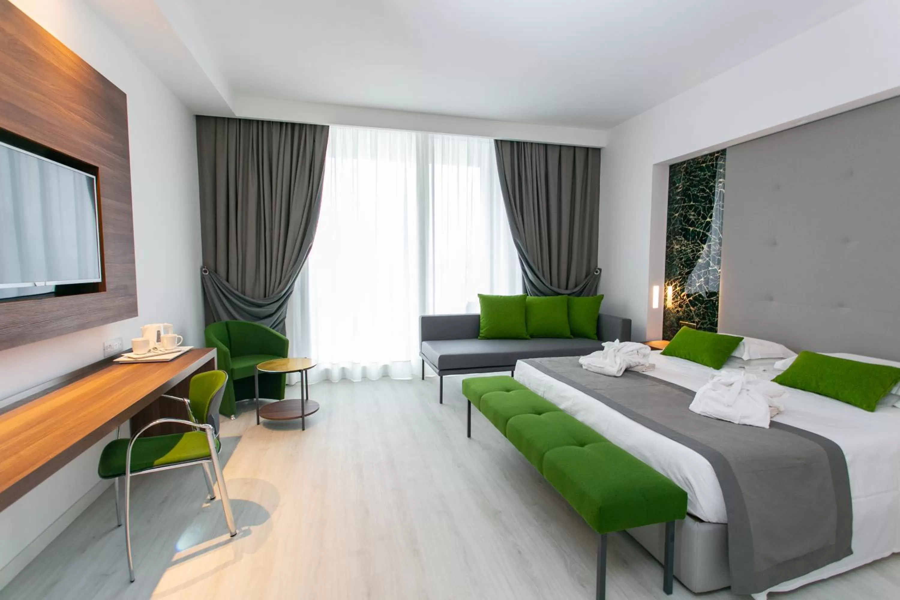 Photo of the whole room, Bed in Hotel Terme Venezia