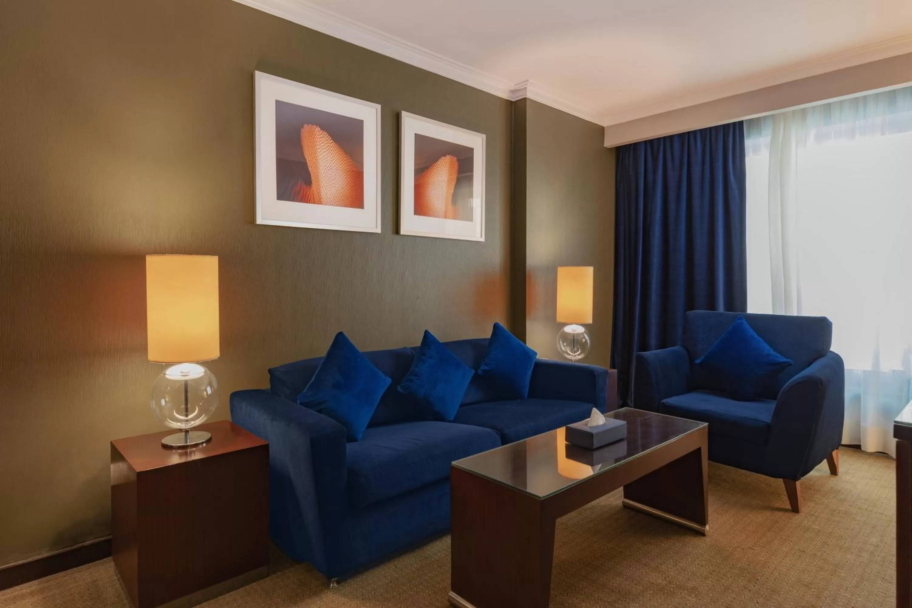 Living room in Radisson Blu Hotel, Cairo Heliopolis