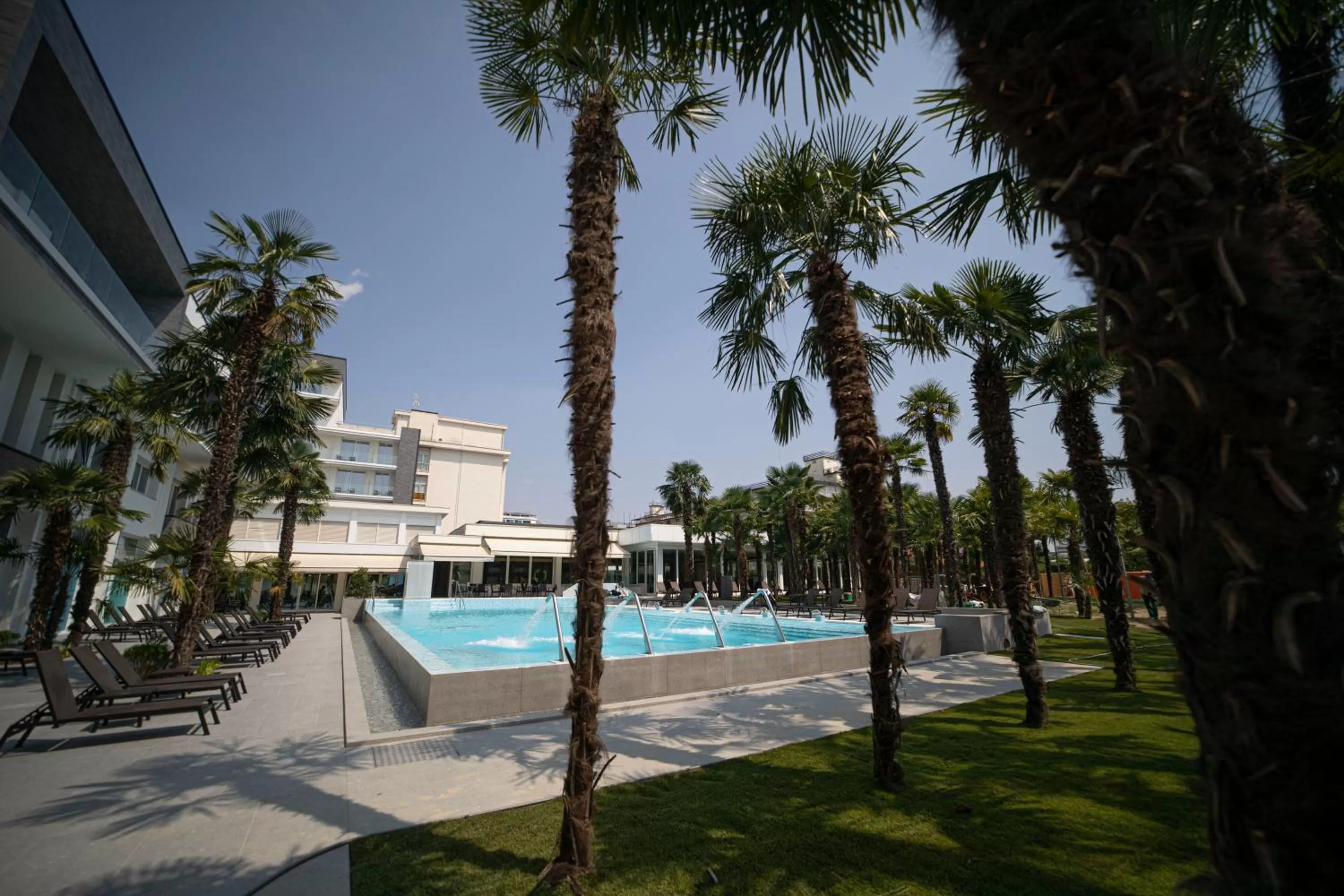 Garden in Hotel Terme Venezia