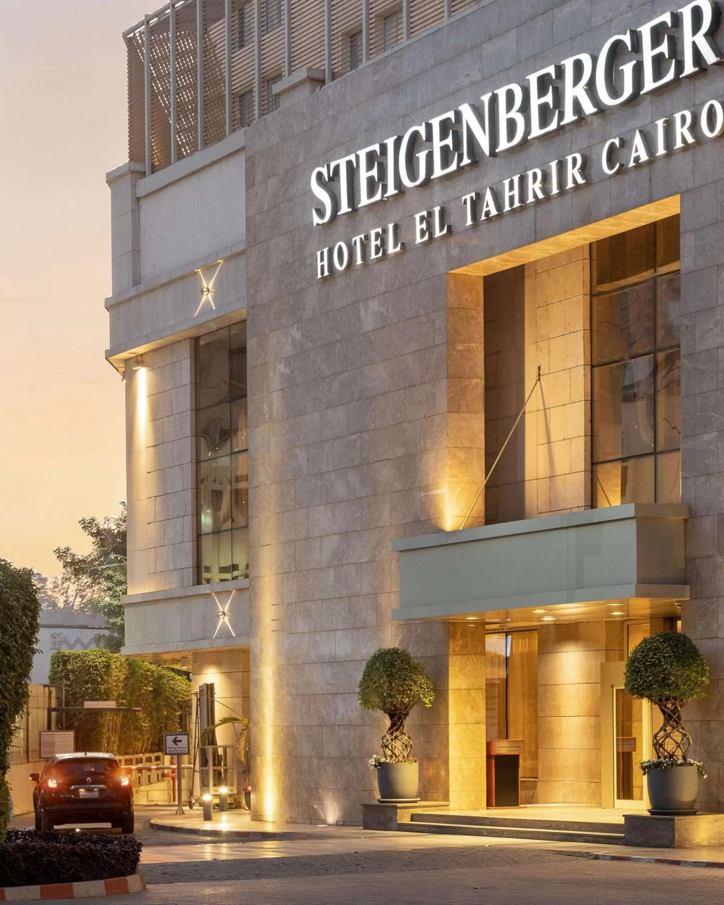 Property building in Steigenberger Hotel El Tahrir Cairo Property building in Steigenberger Hotel El Tahrir Cairo
