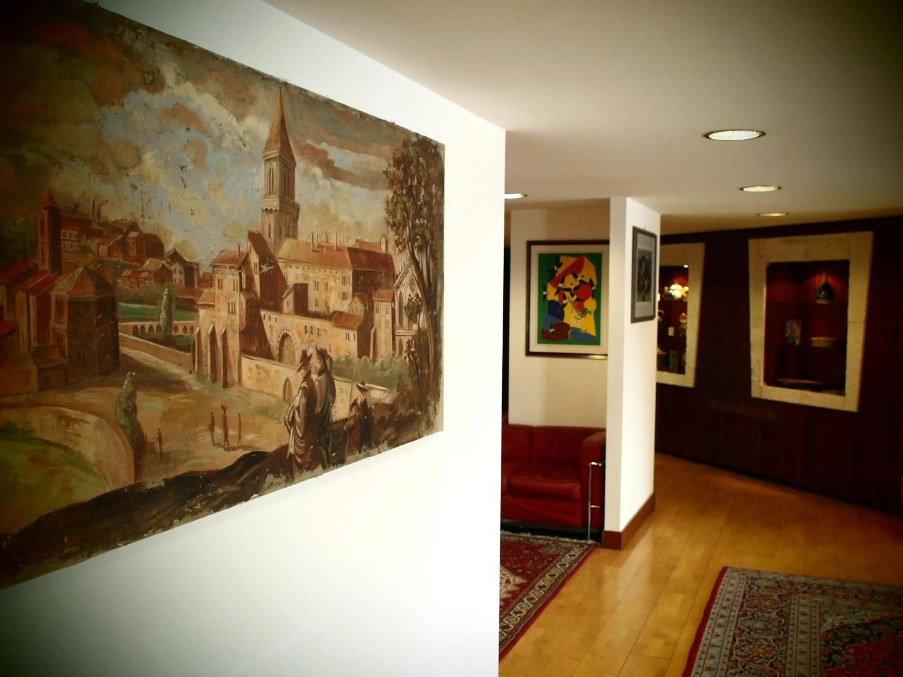 Decorative detail in Hotel Perusia