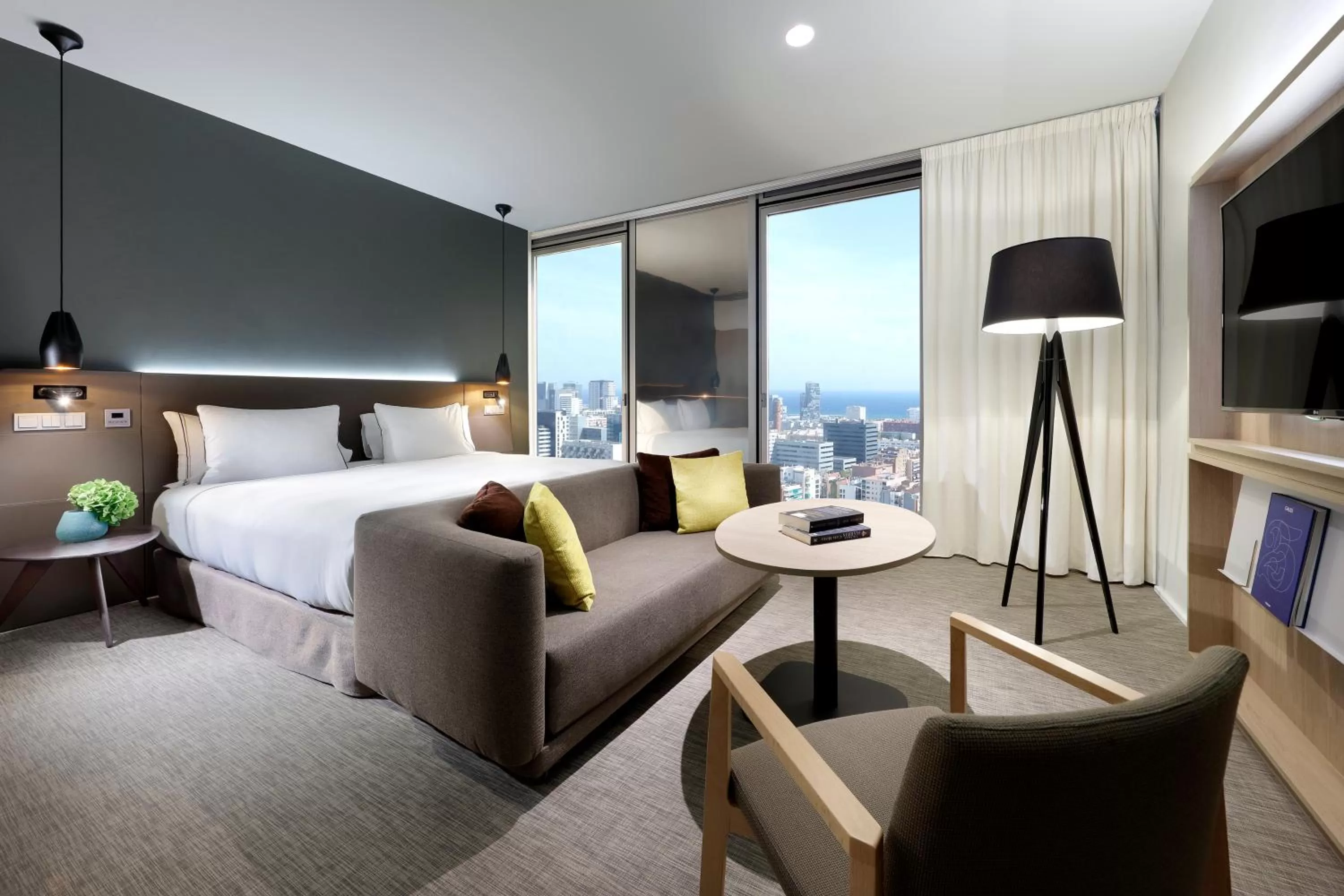 The Level Master Suite with Sea View in Melia Barcelona Sky 4* Sup