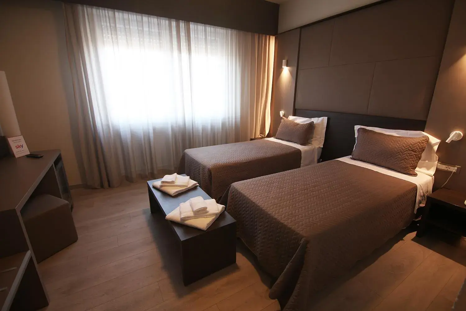 Bed in Hotel Santin Bed in Hotel Santin
