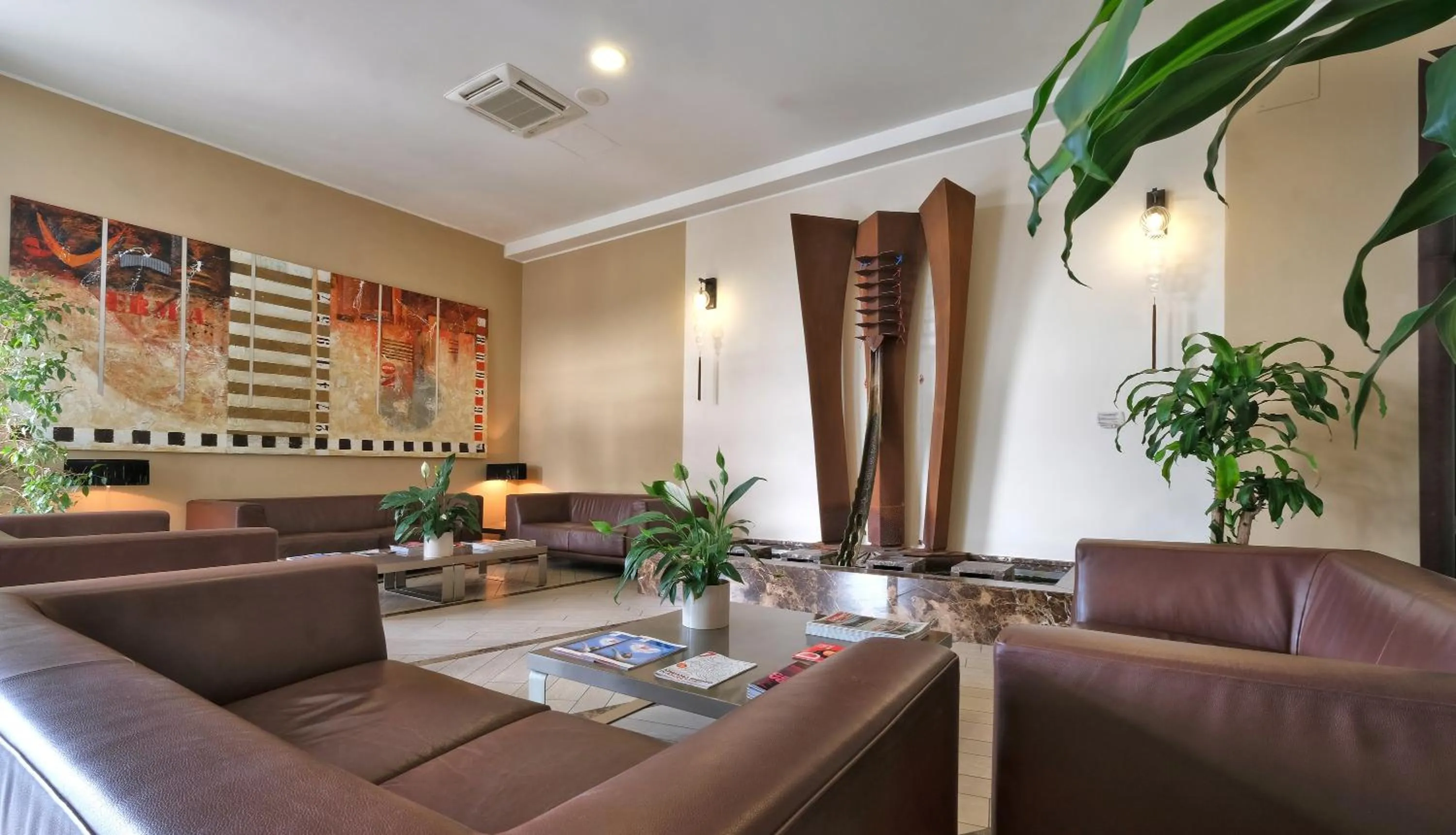 Lobby or reception in Parc Hotel Germano Suites & Apartments