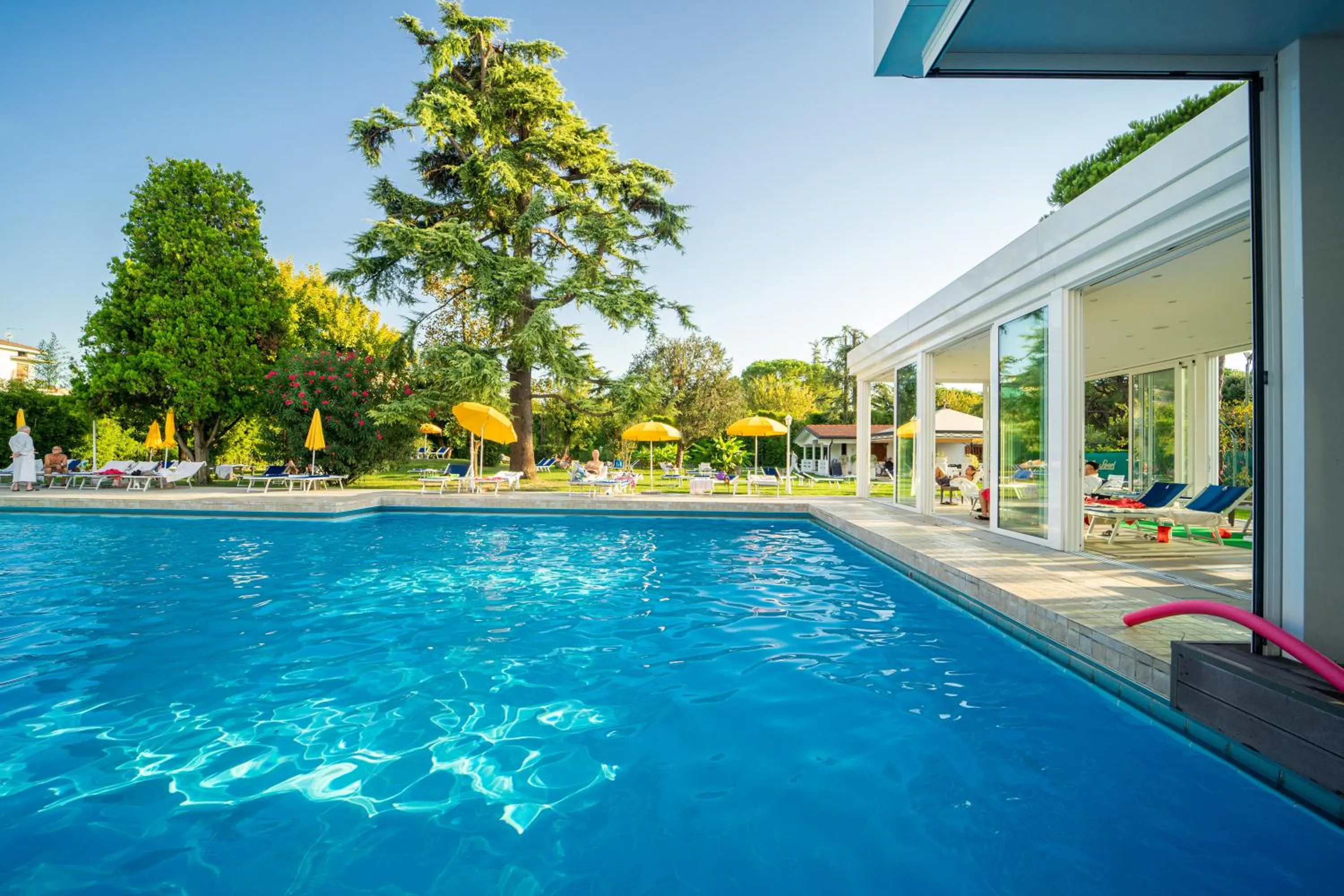 Swimming pool in Hotel Ariston Molino Buja