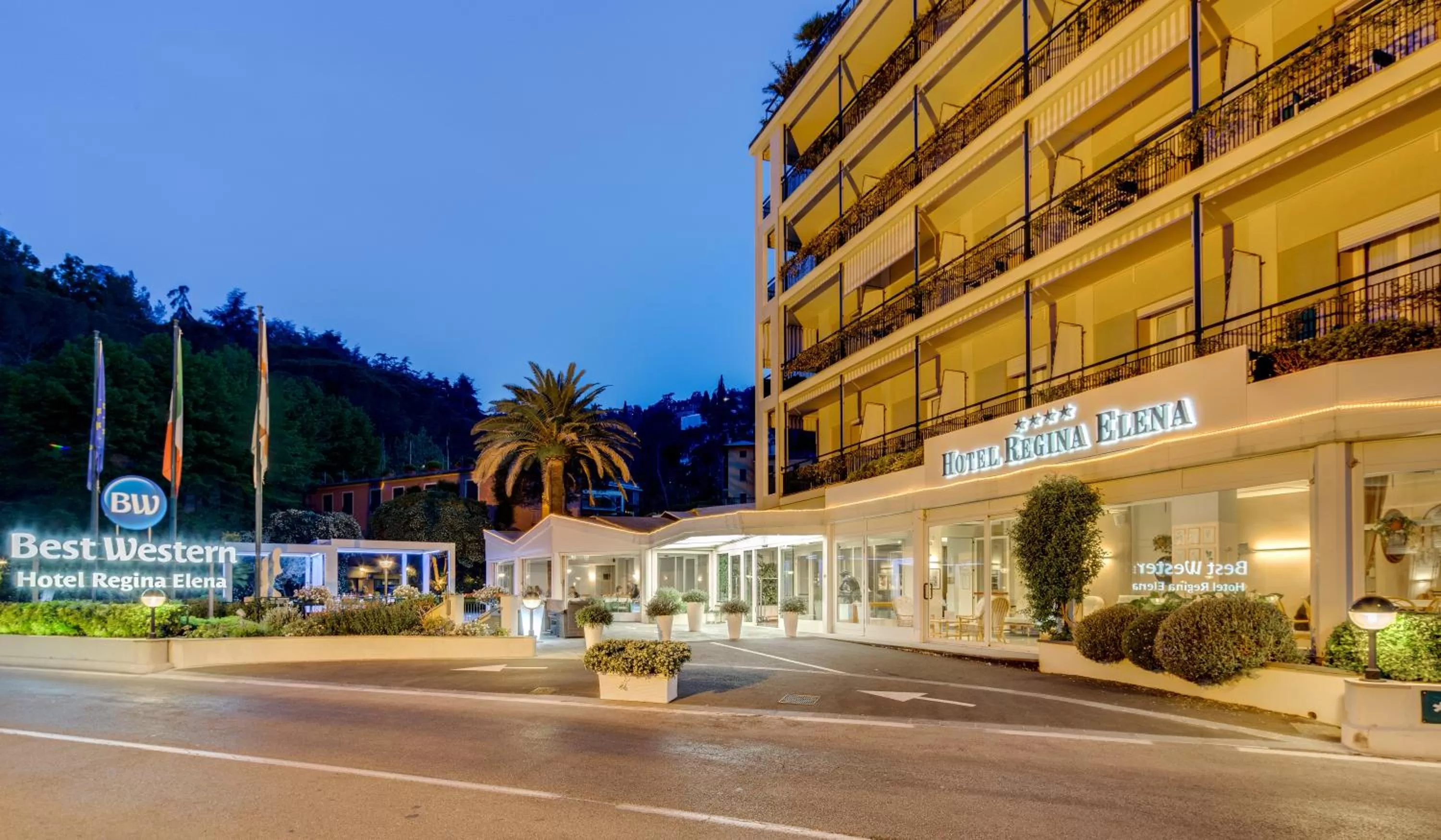 Property building in Best Western Regina Elena