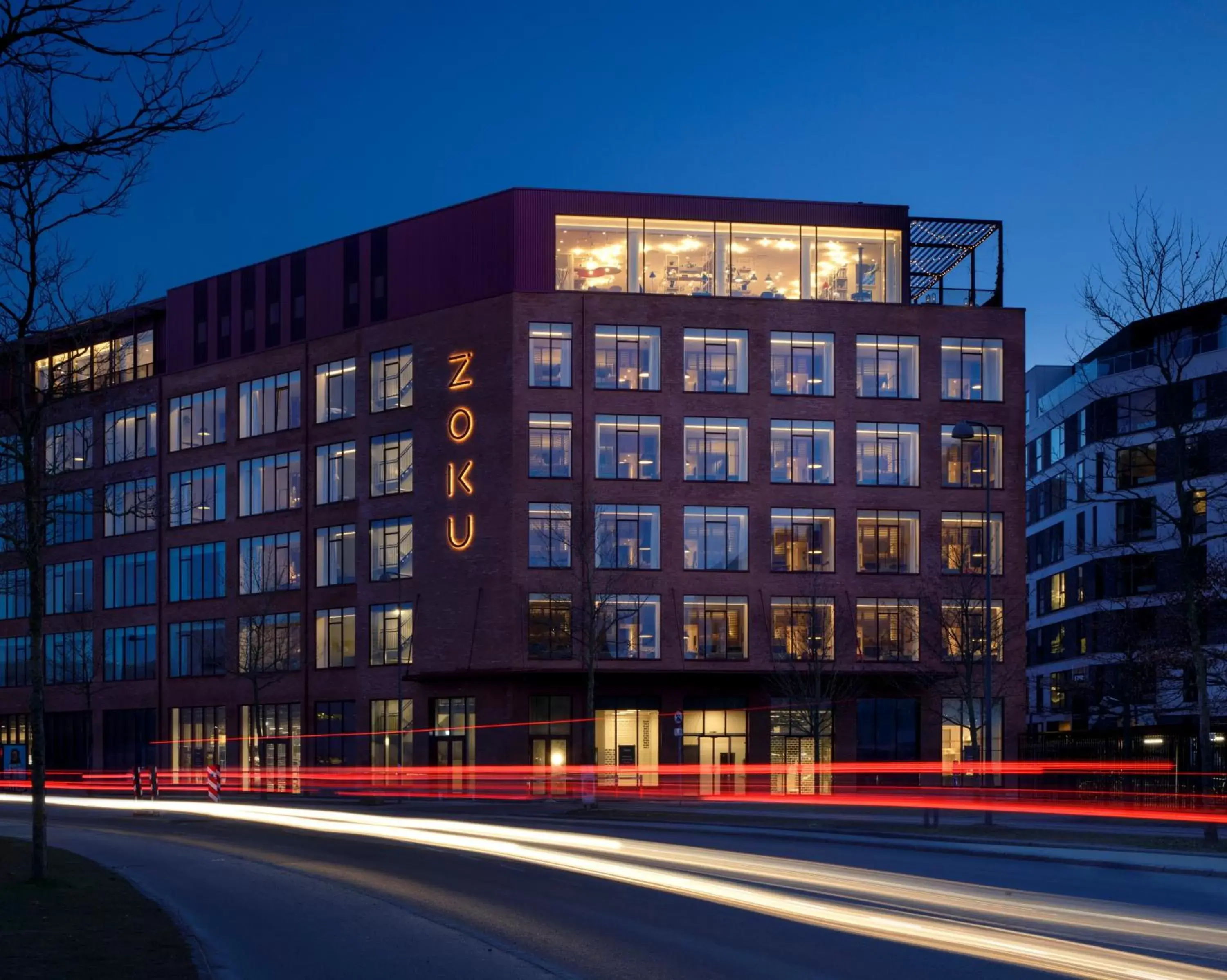 Property building in Zoku Copenhagen Property building in Zoku Copenhagen