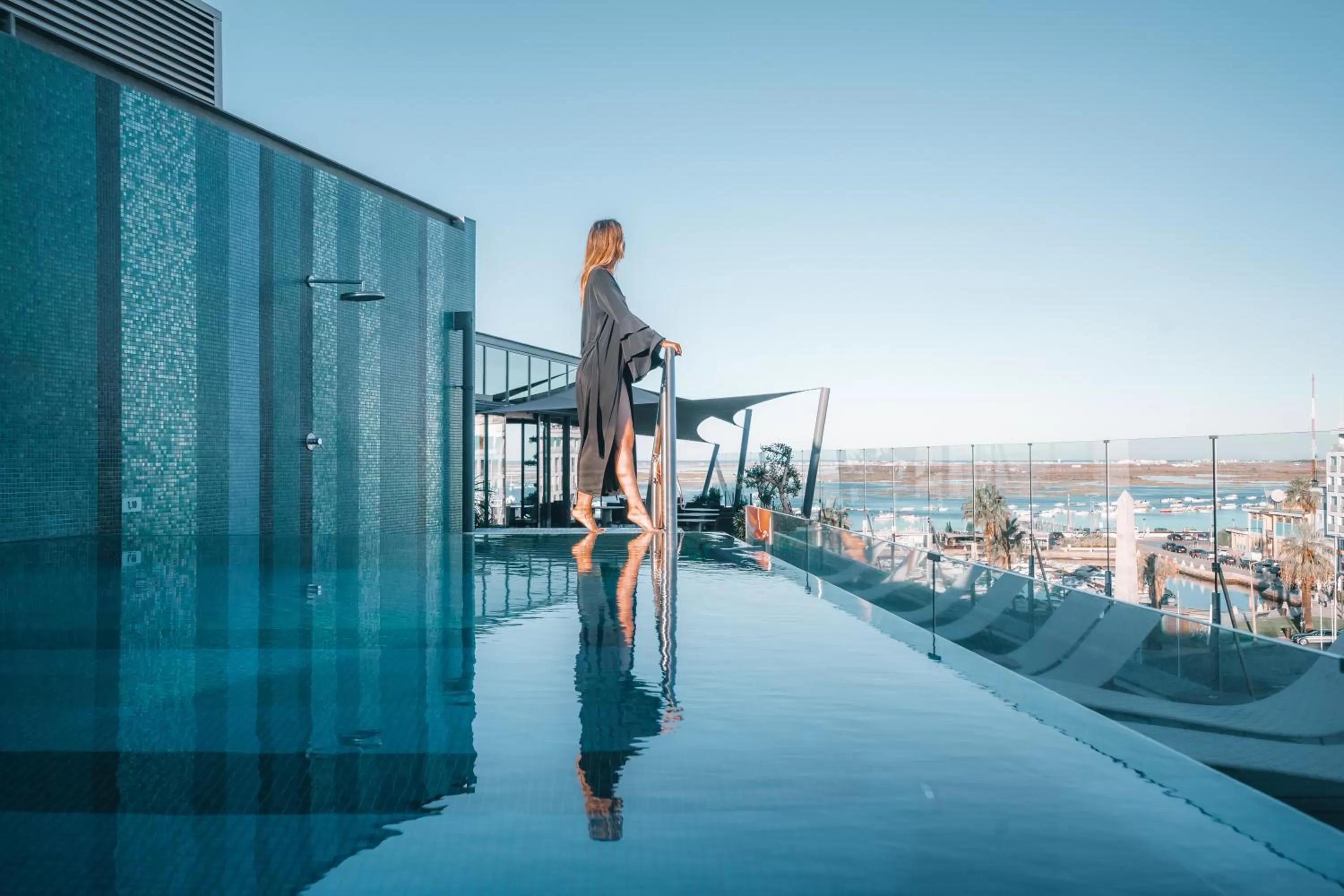 Swimming pool in Occidental Faro