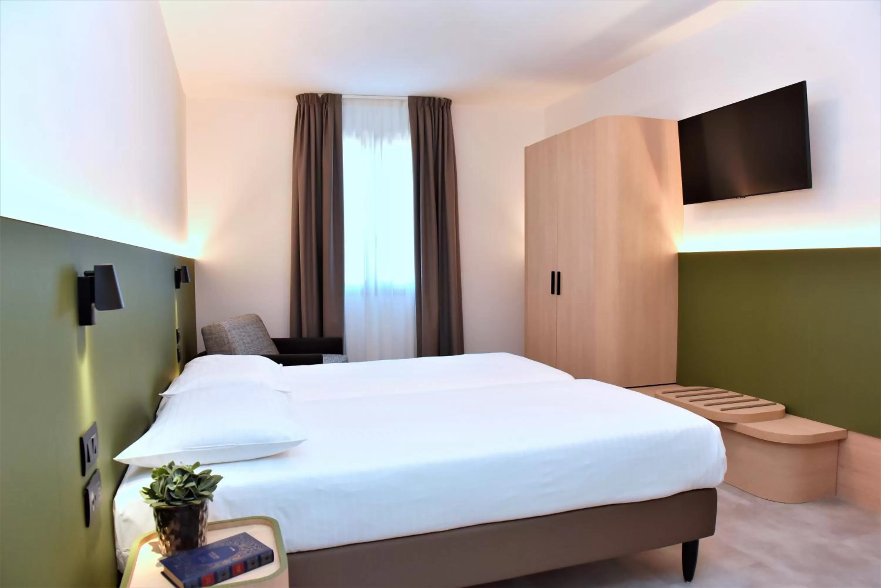 Bed in Hotel Casa Del Pellegrino