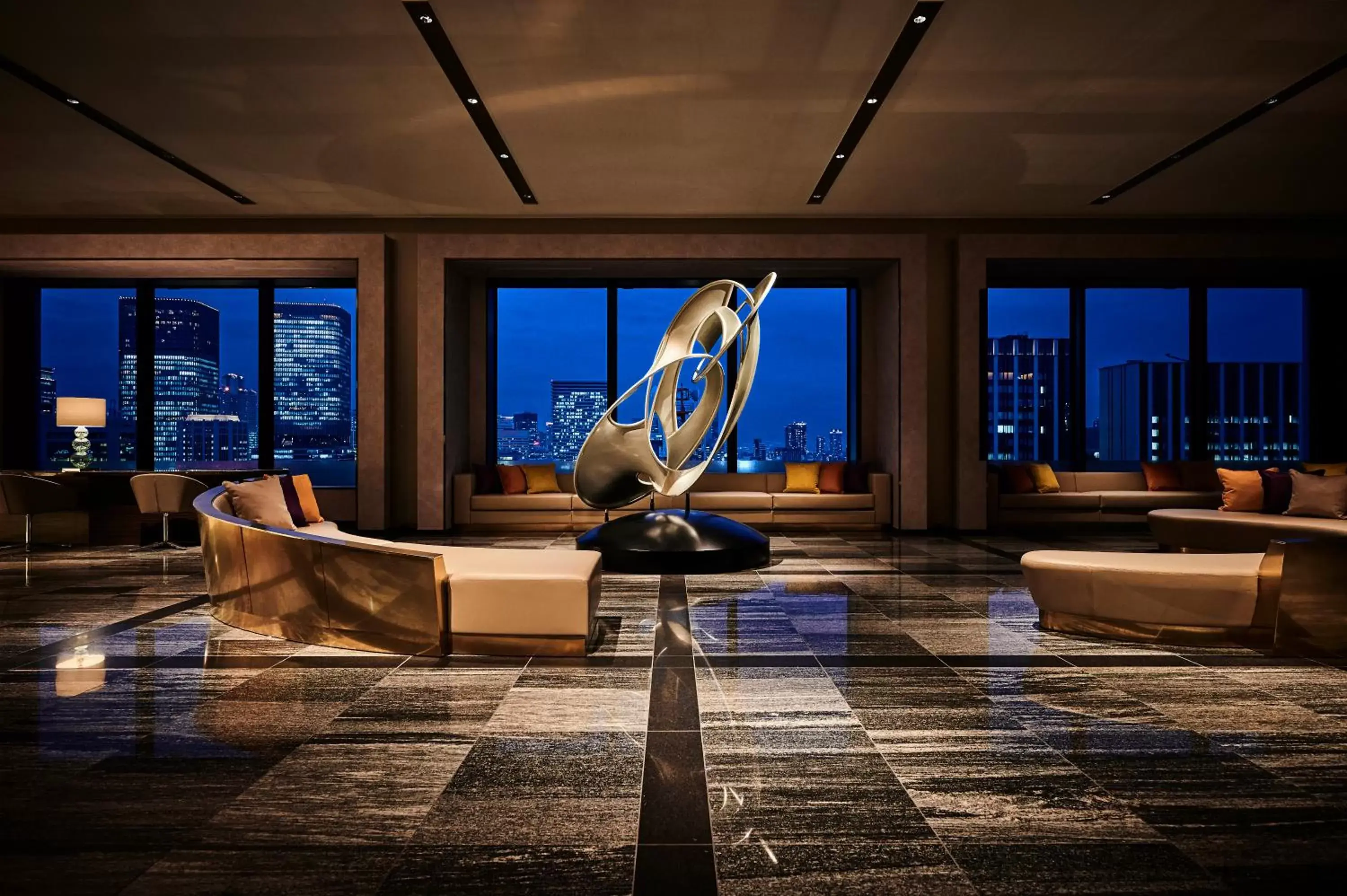 Lobby or reception in The Royal Park Hotel Iconic Osaka Midosuji Lobby or reception in The Royal Park Hotel Iconic Osaka Midosuji