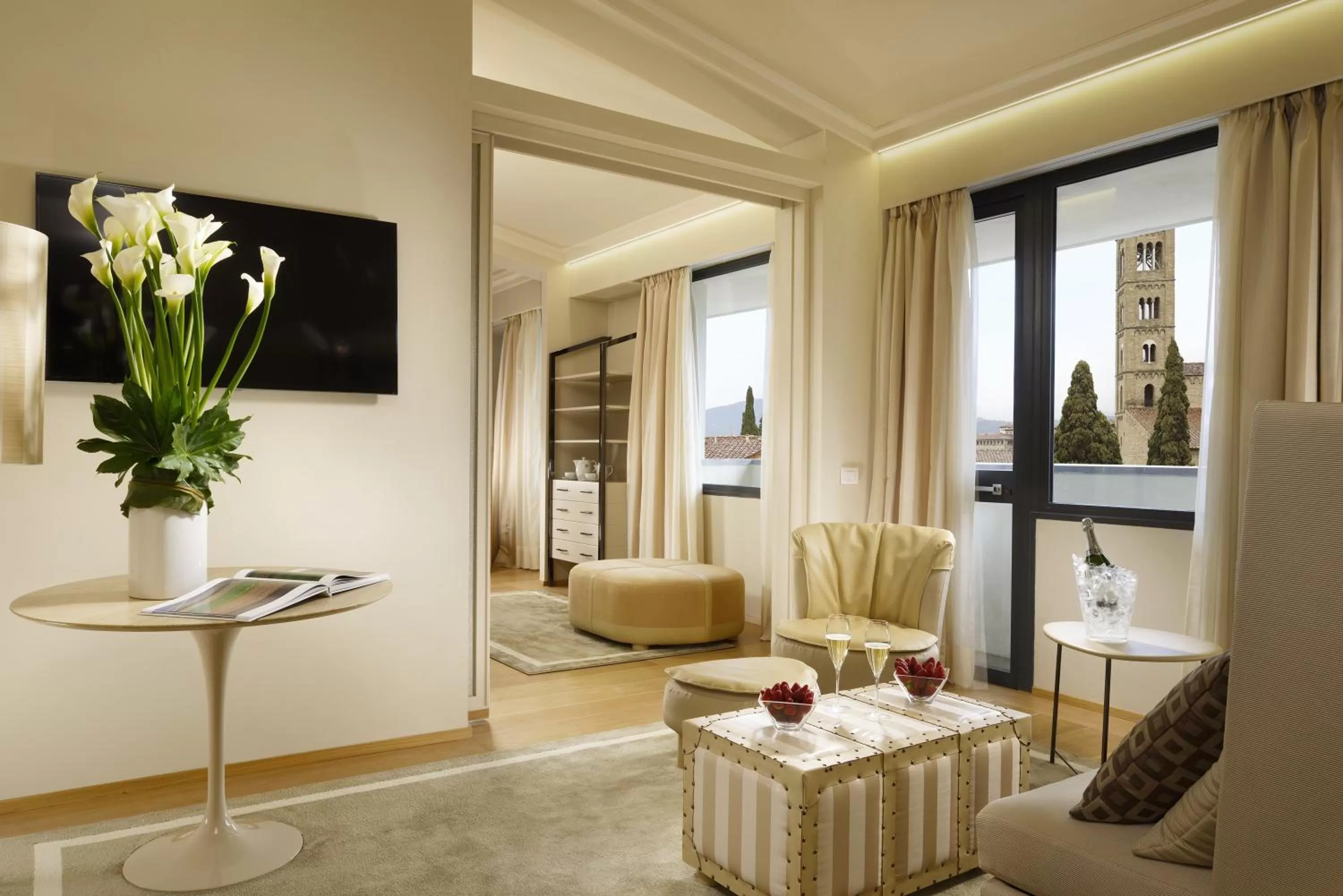 Living room in Grand Hotel Minerva