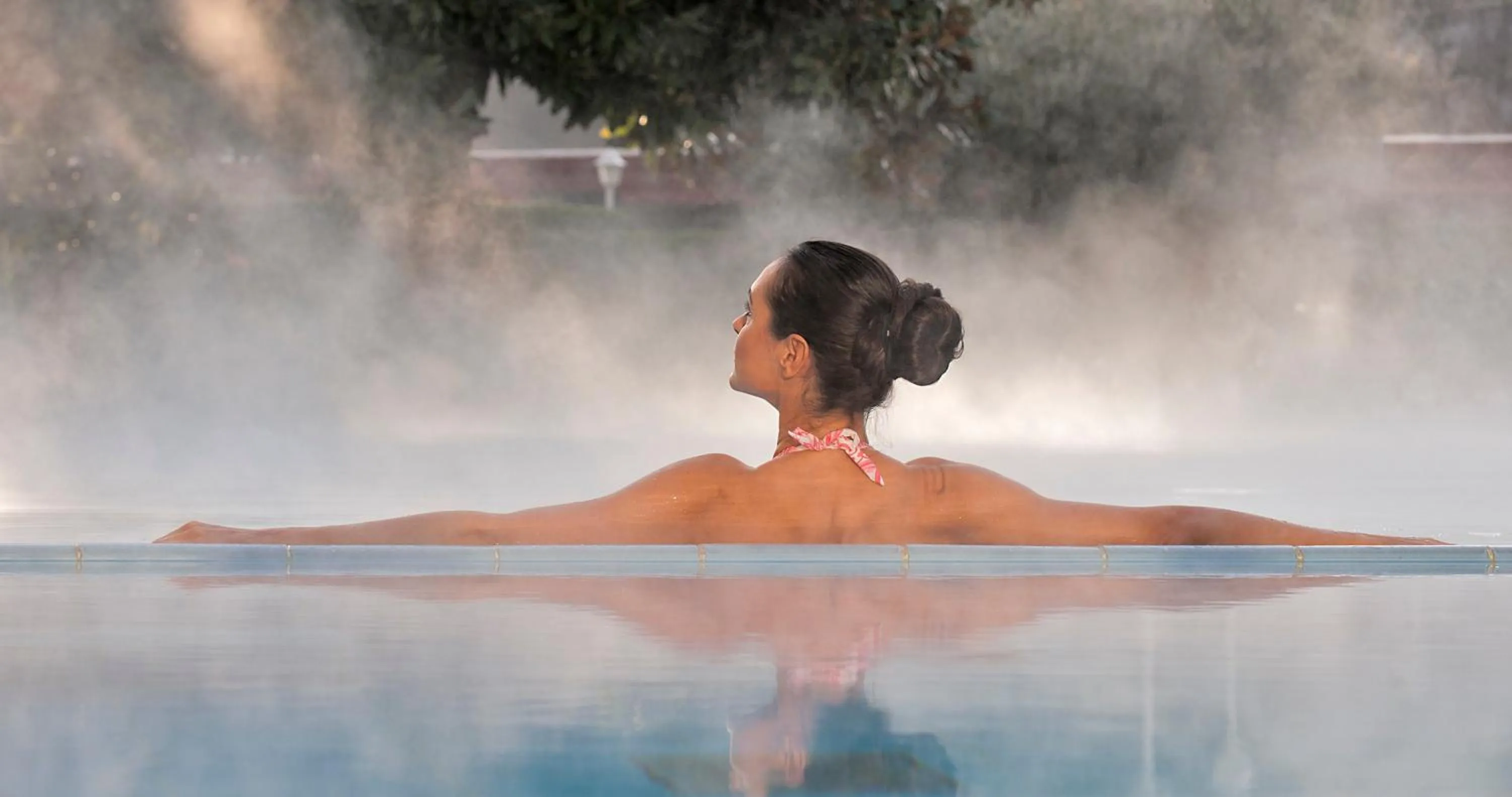 Swimming pool in Hotel Ariston Molino Buja
