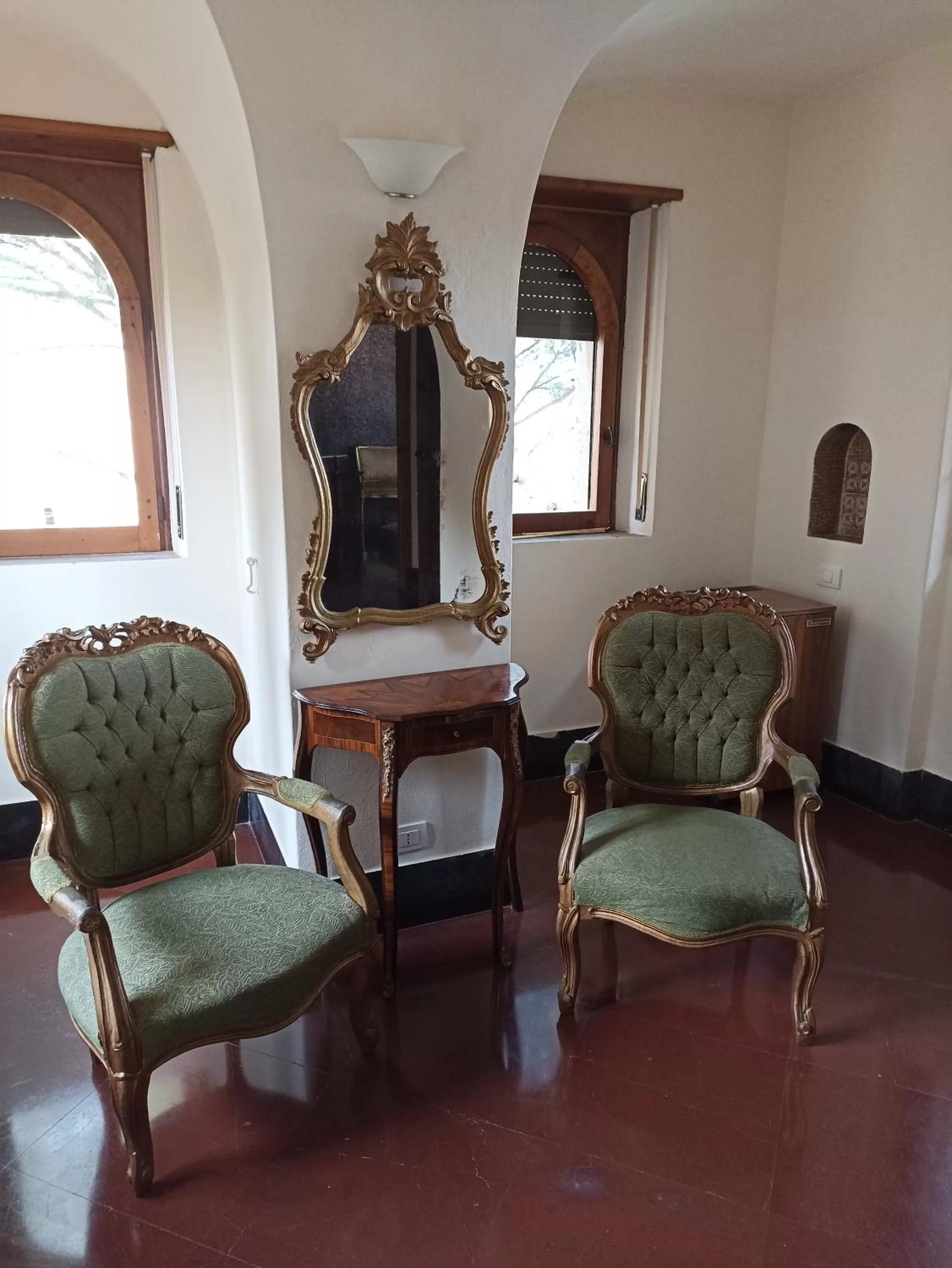 Living room in Grand Hotel Dei Castelli