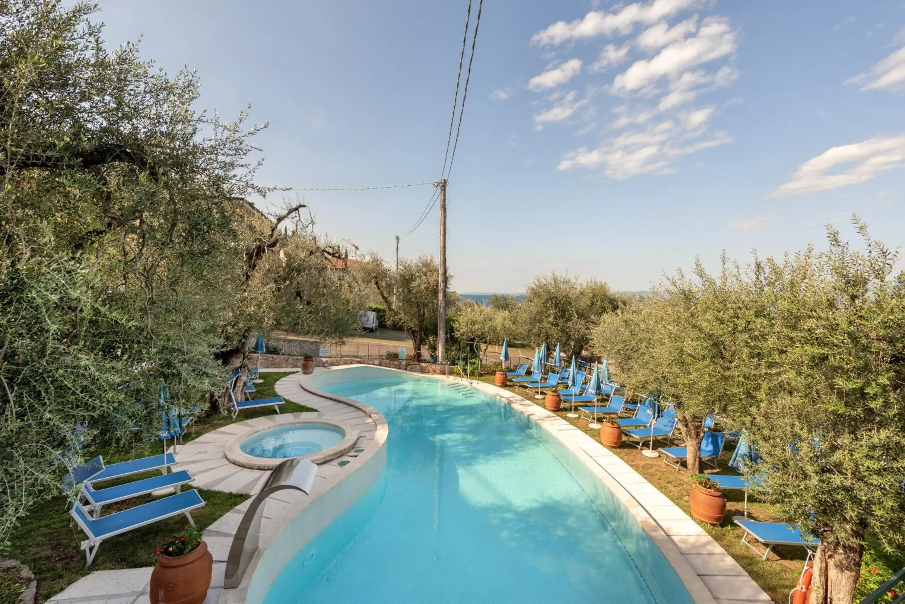 Pool view in Hotel Internazionale Pool view in Hotel Internazionale