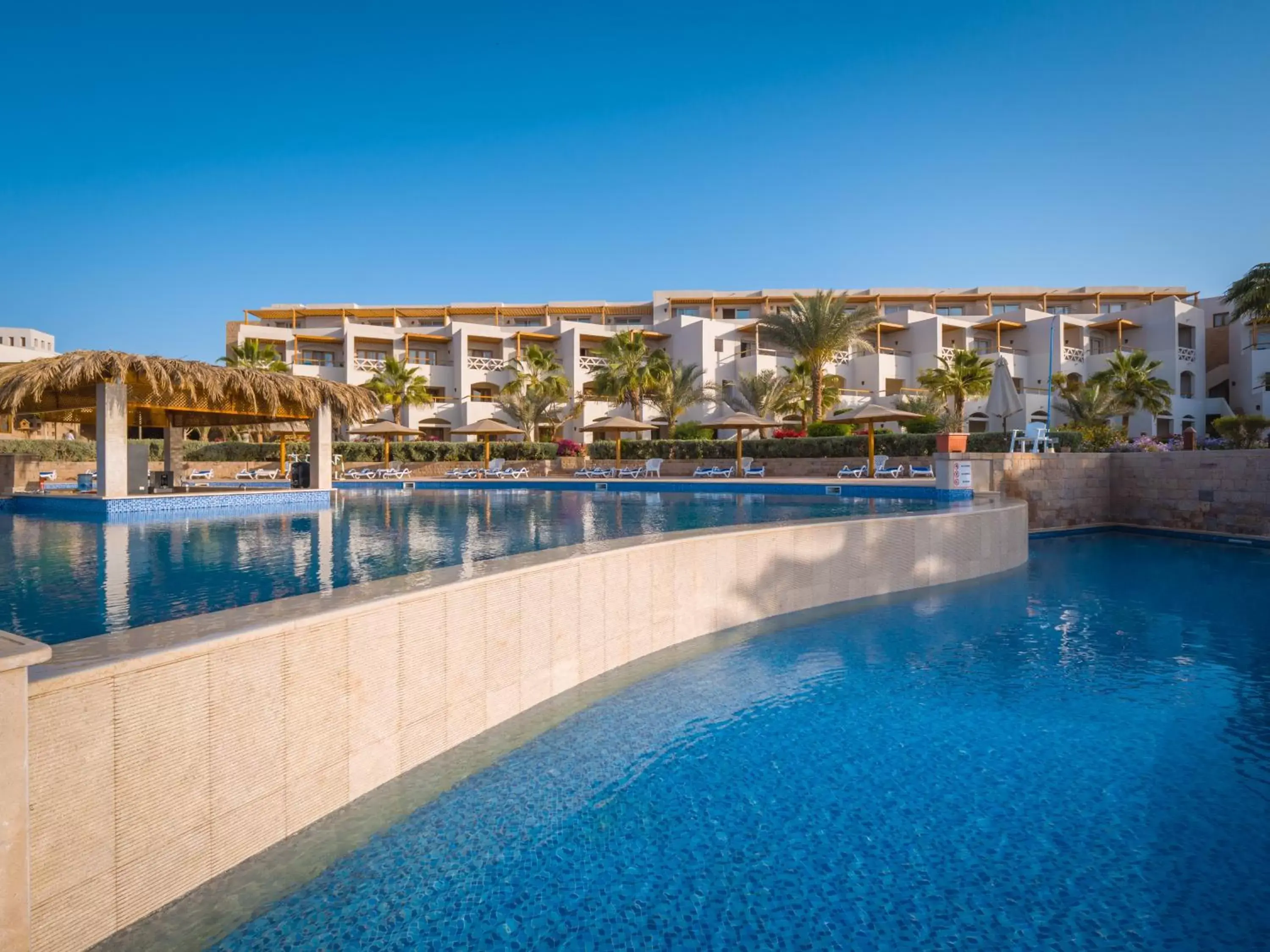 Swimming pool in Fort Arabesque Resort, Spa & Villas Swimming pool in Fort Arabesque Resort, Spa & Villas