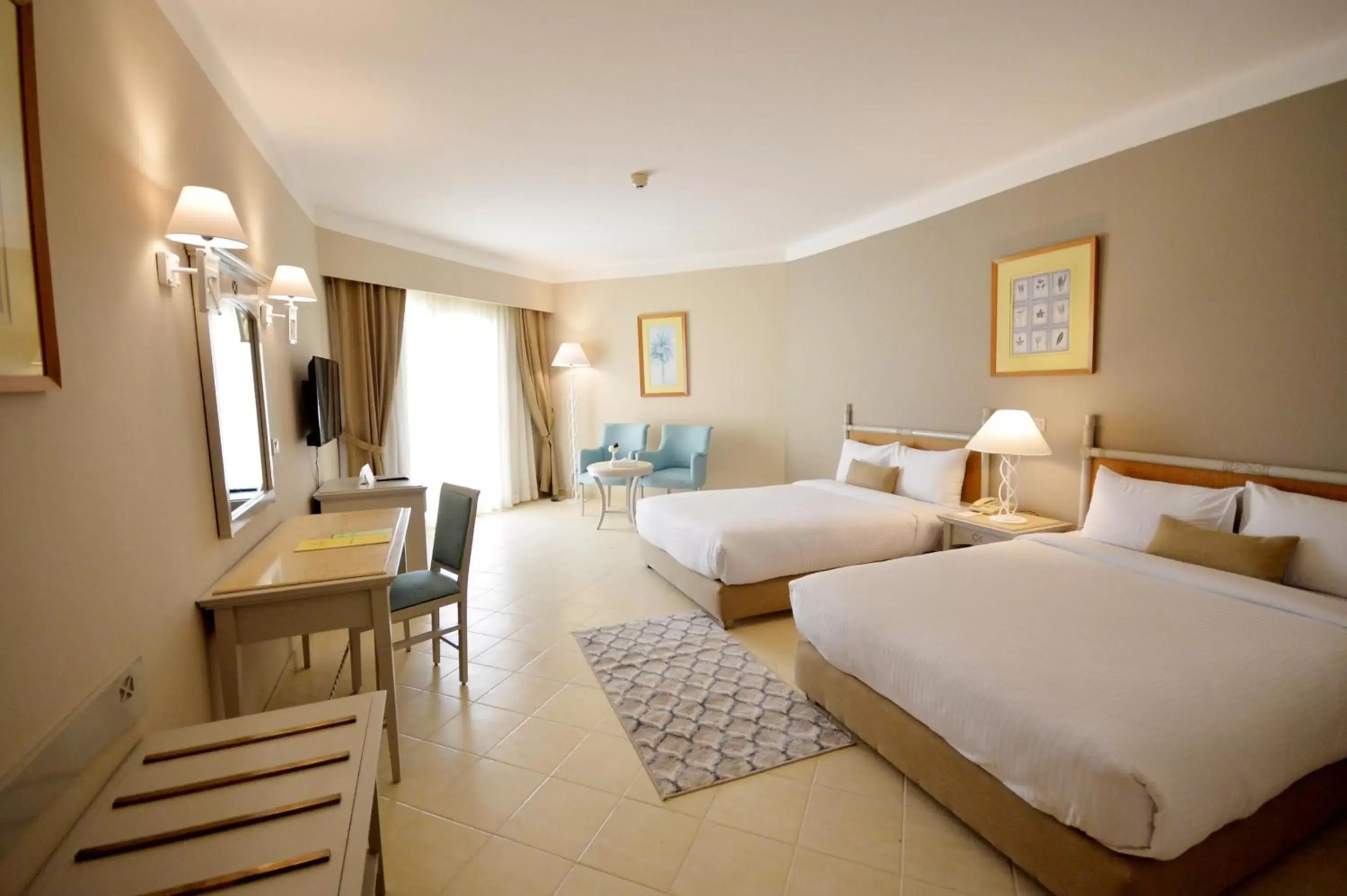 Shower, Bed in Aurora Oriental Resort Sharm El Sheikh Shower, Bed in Aurora Oriental Resort Sharm El Sheikh