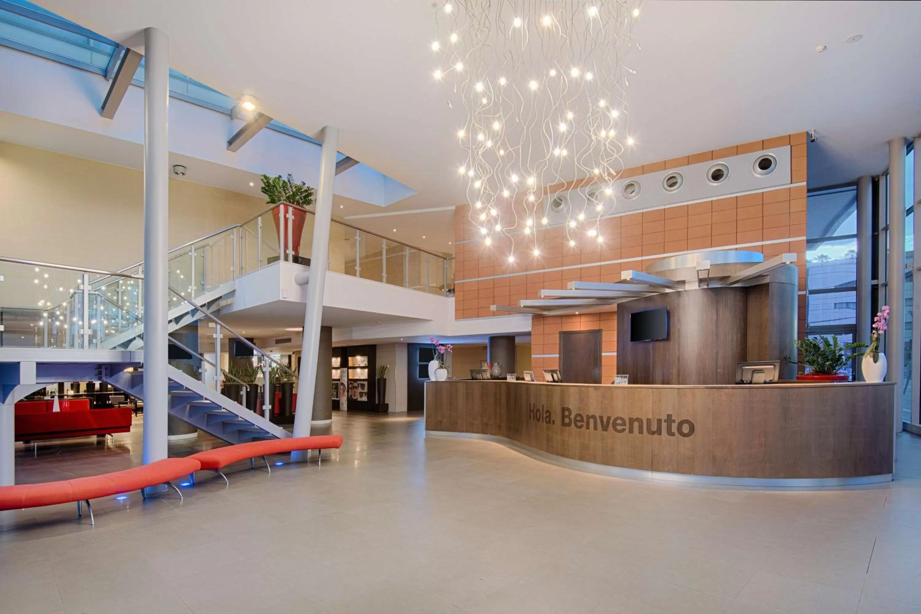 Lobby or reception in Savhotel Mantegna Padova